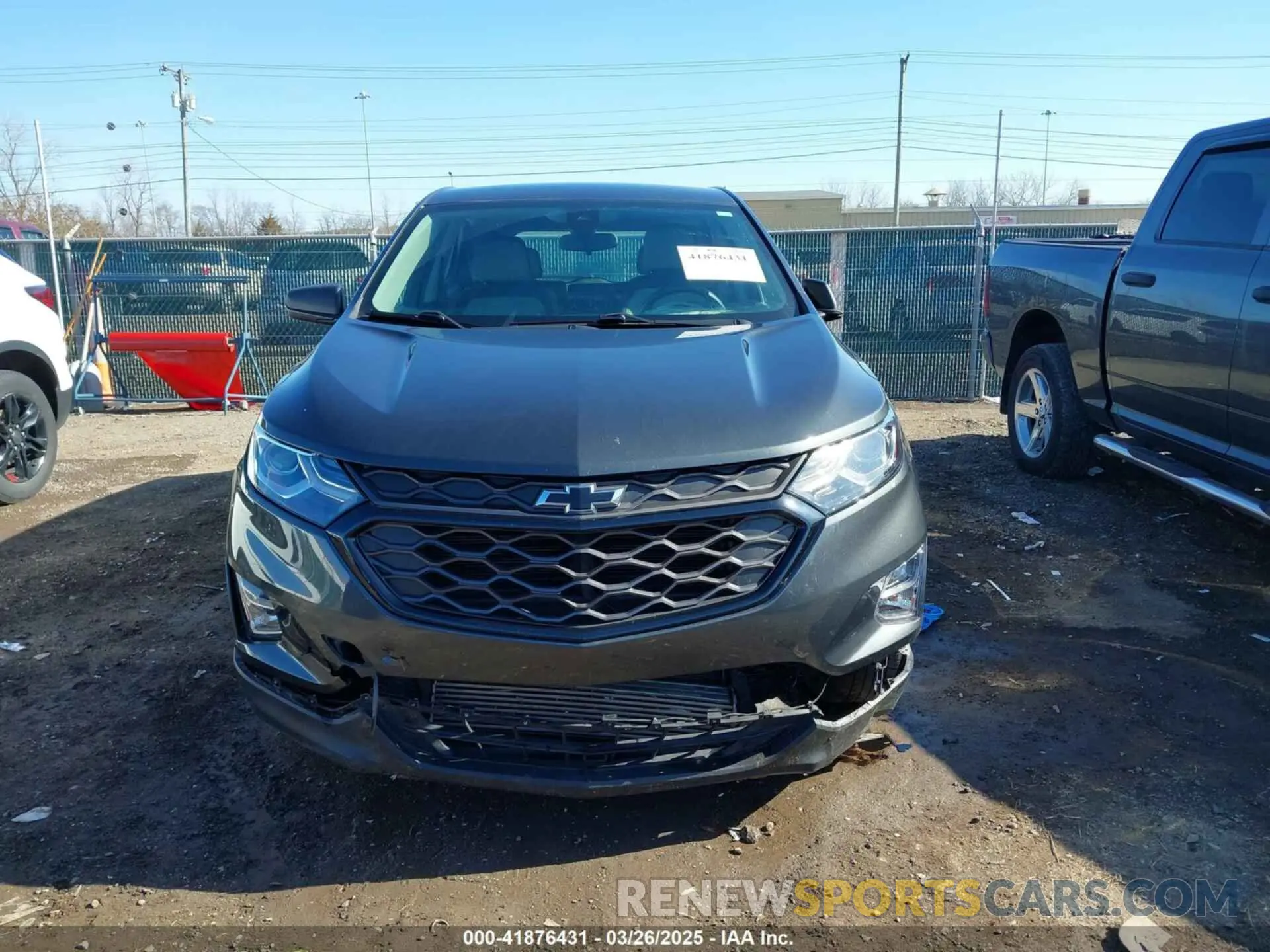 6 fotografías del automóvil dañado 3GNAXSEV2LS520267 CHEVROLET EQUINOX 2020