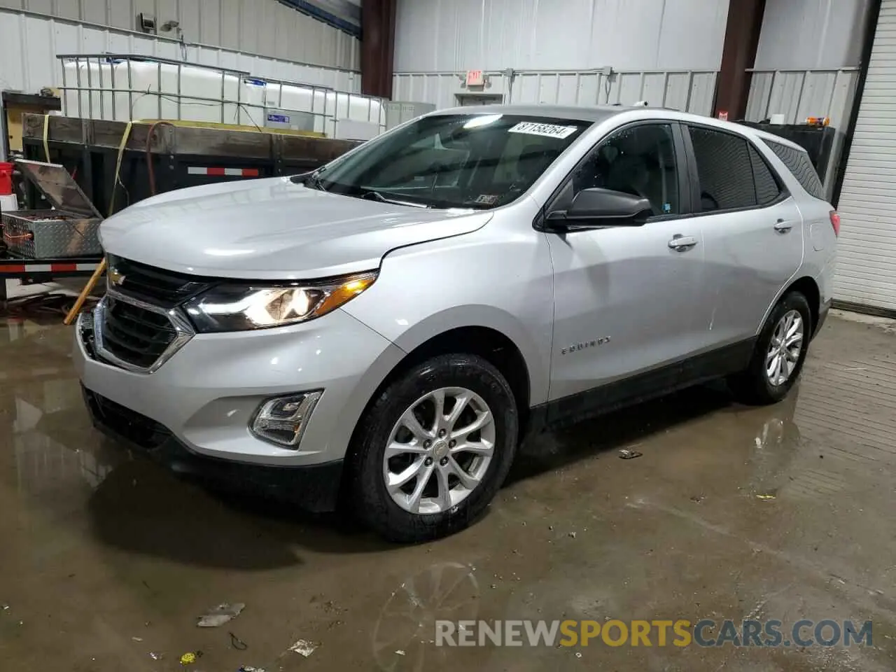 1 fotografías del automóvil dañado 3GNAXSEV3LS548773 CHEVROLET EQUINOX 2020