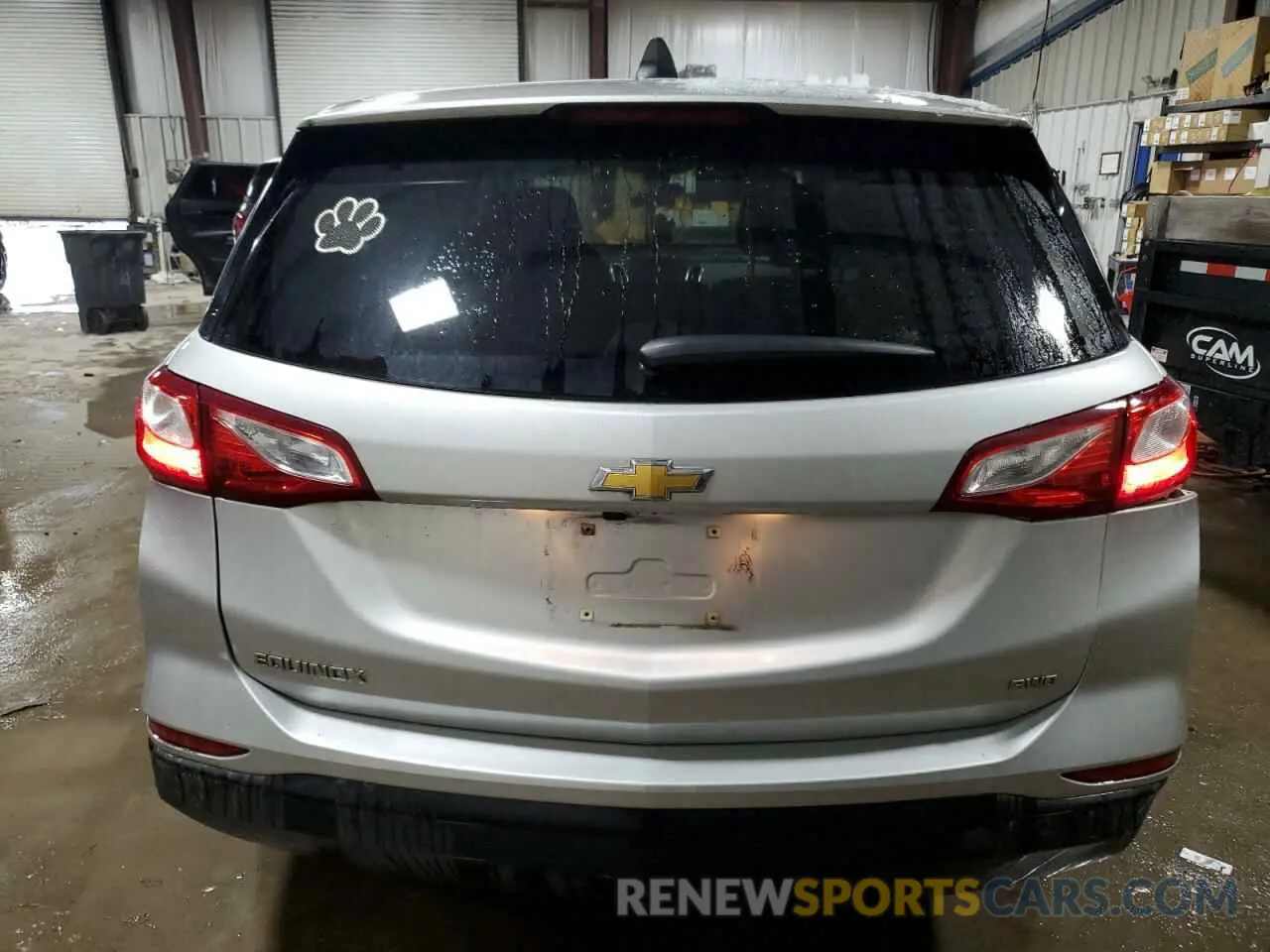 6 fotografías del automóvil dañado 3GNAXSEV3LS548773 CHEVROLET EQUINOX 2020