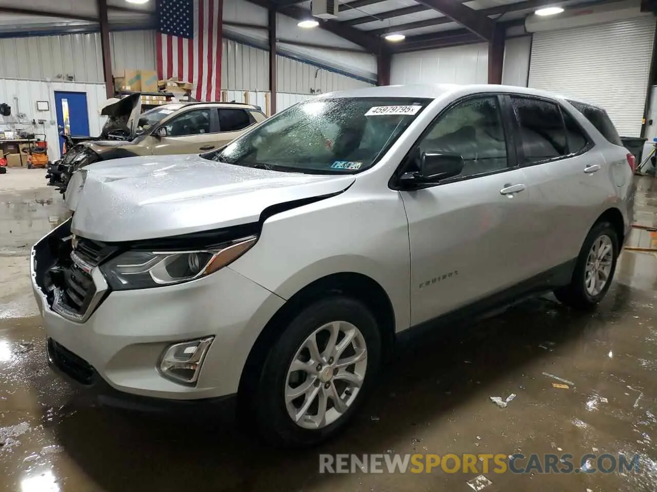 1 fotografías del automóvil dañado 3GNAXSEV3LS649599 CHEVROLET EQUINOX 2020