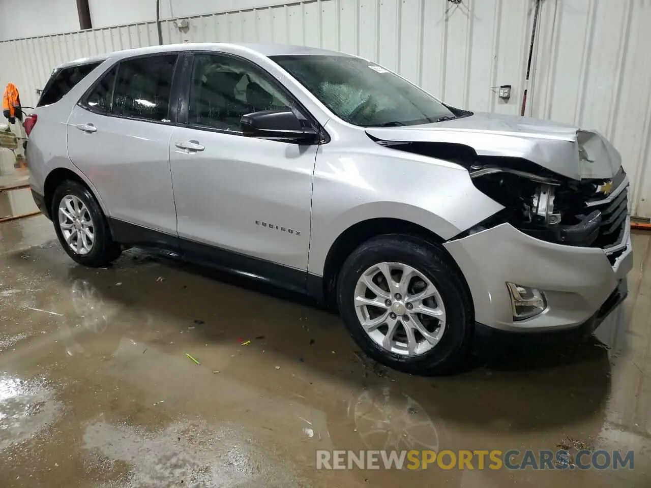4 fotografías del automóvil dañado 3GNAXSEV3LS649599 CHEVROLET EQUINOX 2020