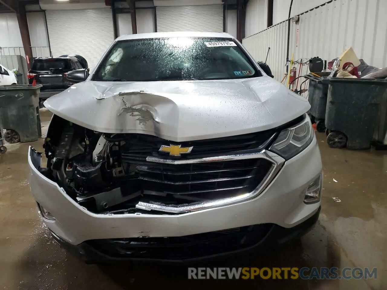 5 fotografías del automóvil dañado 3GNAXSEV3LS649599 CHEVROLET EQUINOX 2020