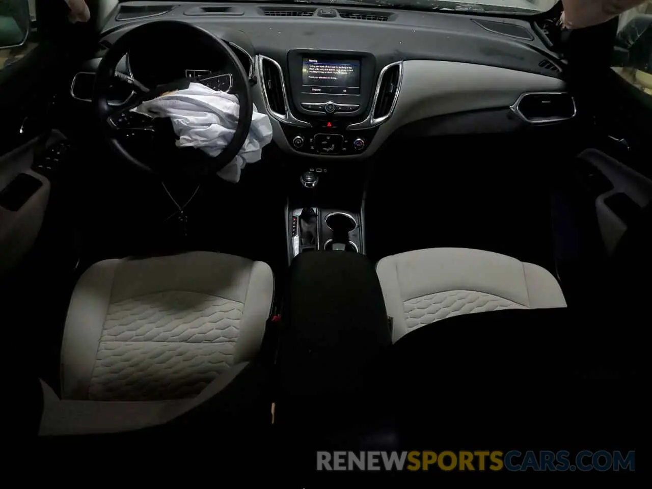 8 fotografías del automóvil dañado 3GNAXSEV3LS649599 CHEVROLET EQUINOX 2020