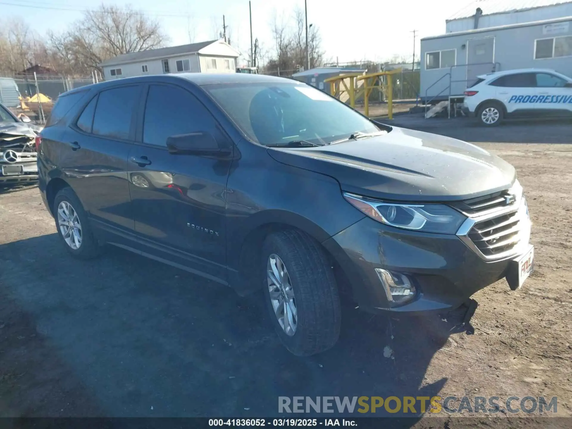 1 fotografías del automóvil dañado 3GNAXSEV4LS504720 CHEVROLET EQUINOX 2020