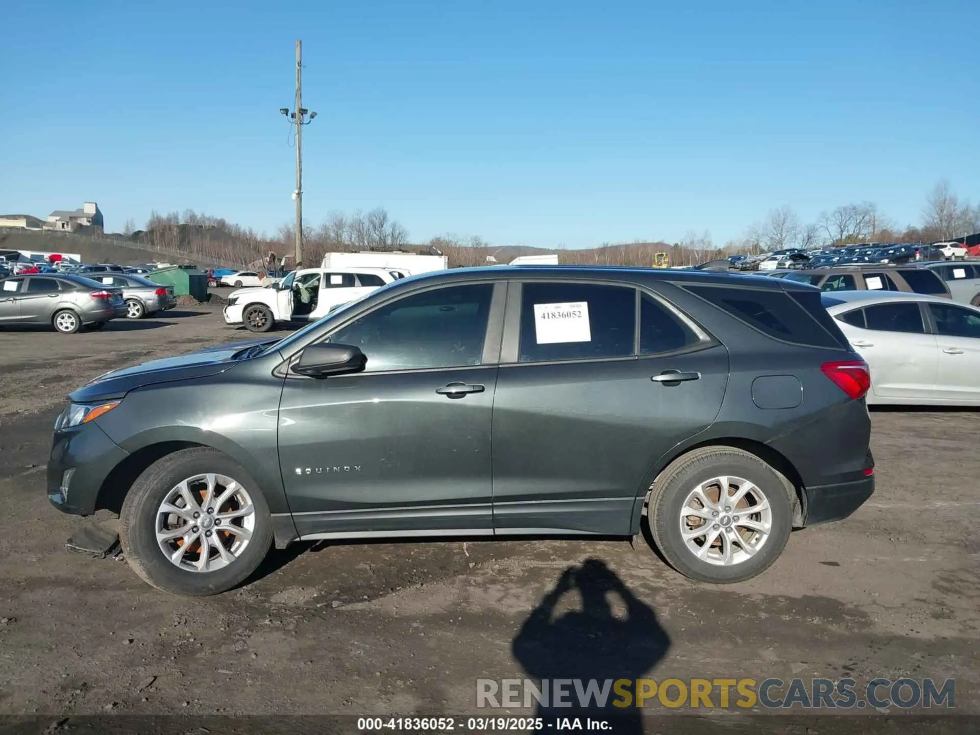 14 fotografías del automóvil dañado 3GNAXSEV4LS504720 CHEVROLET EQUINOX 2020