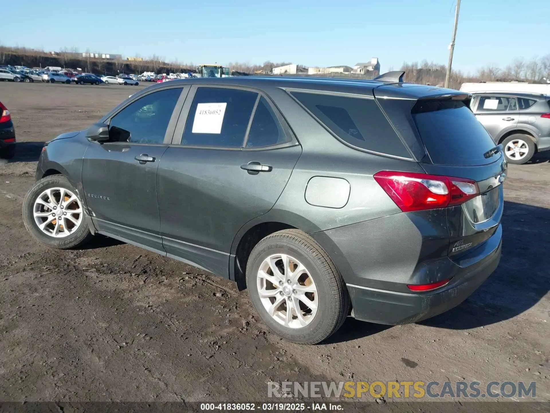 3 fotografías del automóvil dañado 3GNAXSEV4LS504720 CHEVROLET EQUINOX 2020