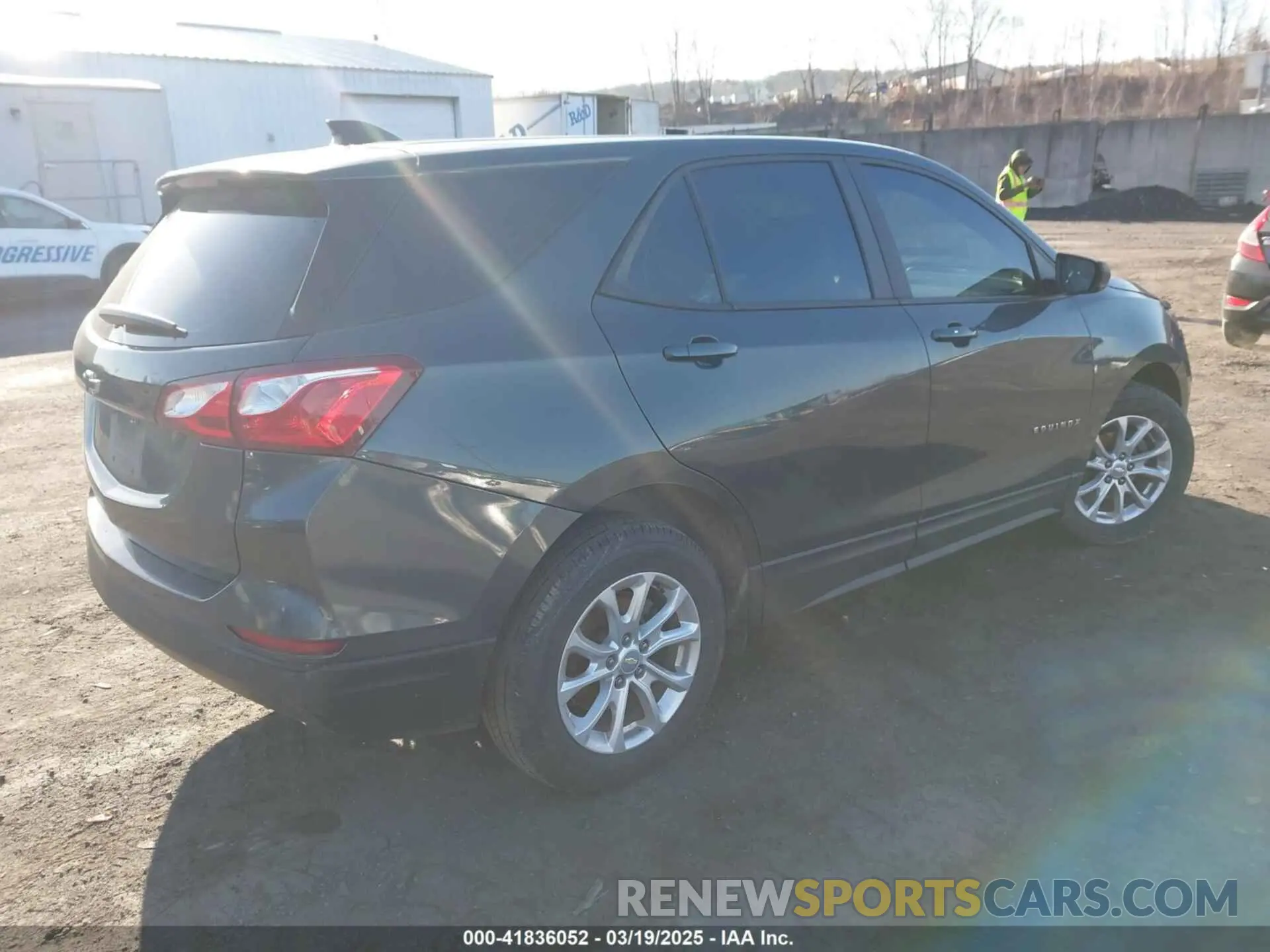 4 fotografías del automóvil dañado 3GNAXSEV4LS504720 CHEVROLET EQUINOX 2020