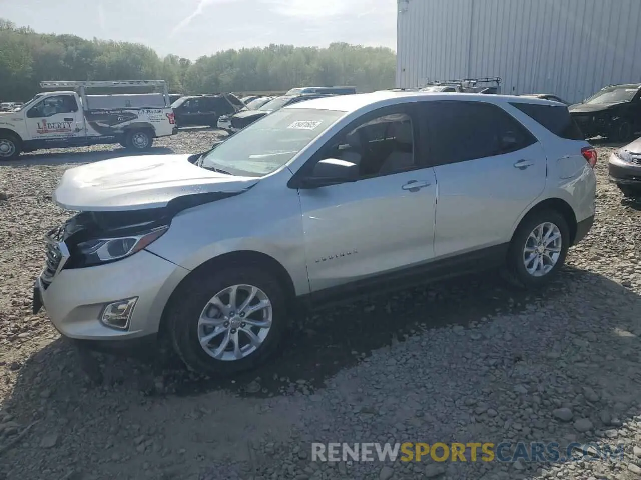 1 fotografías del automóvil dañado 3GNAXSEV6LS727406 CHEVROLET EQUINOX 2020