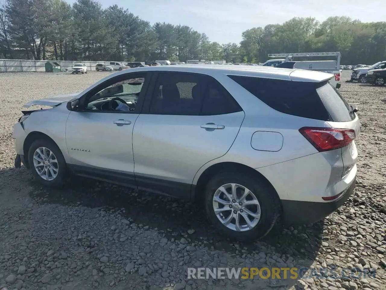 2 fotografías del automóvil dañado 3GNAXSEV6LS727406 CHEVROLET EQUINOX 2020