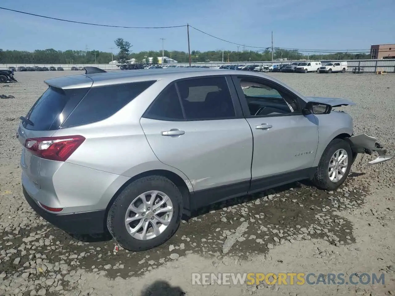 3 fotografías del automóvil dañado 3GNAXSEV6LS727406 CHEVROLET EQUINOX 2020