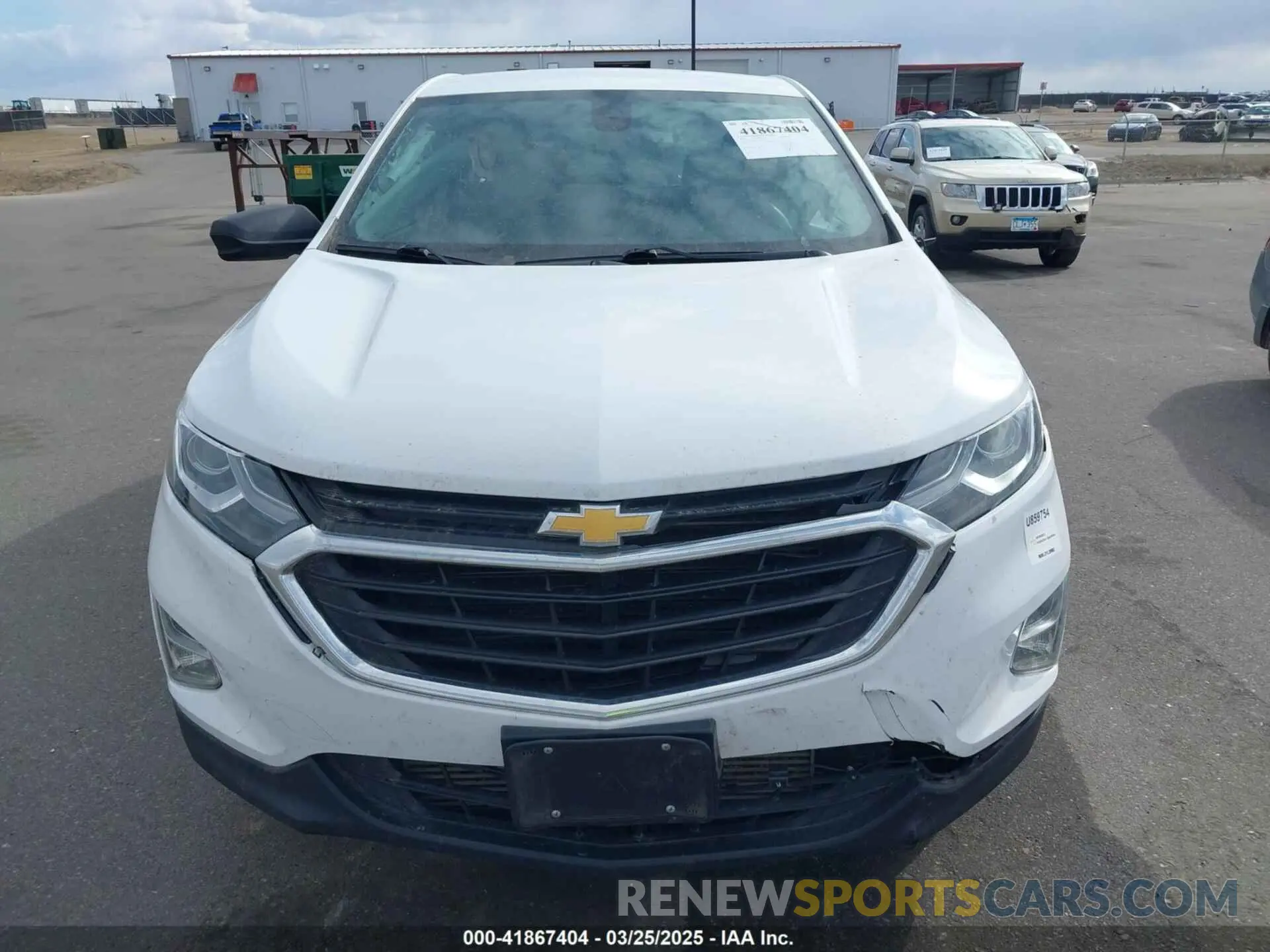 11 fotografías del automóvil dañado 3GNAXSEV7LS566533 CHEVROLET EQUINOX 2020