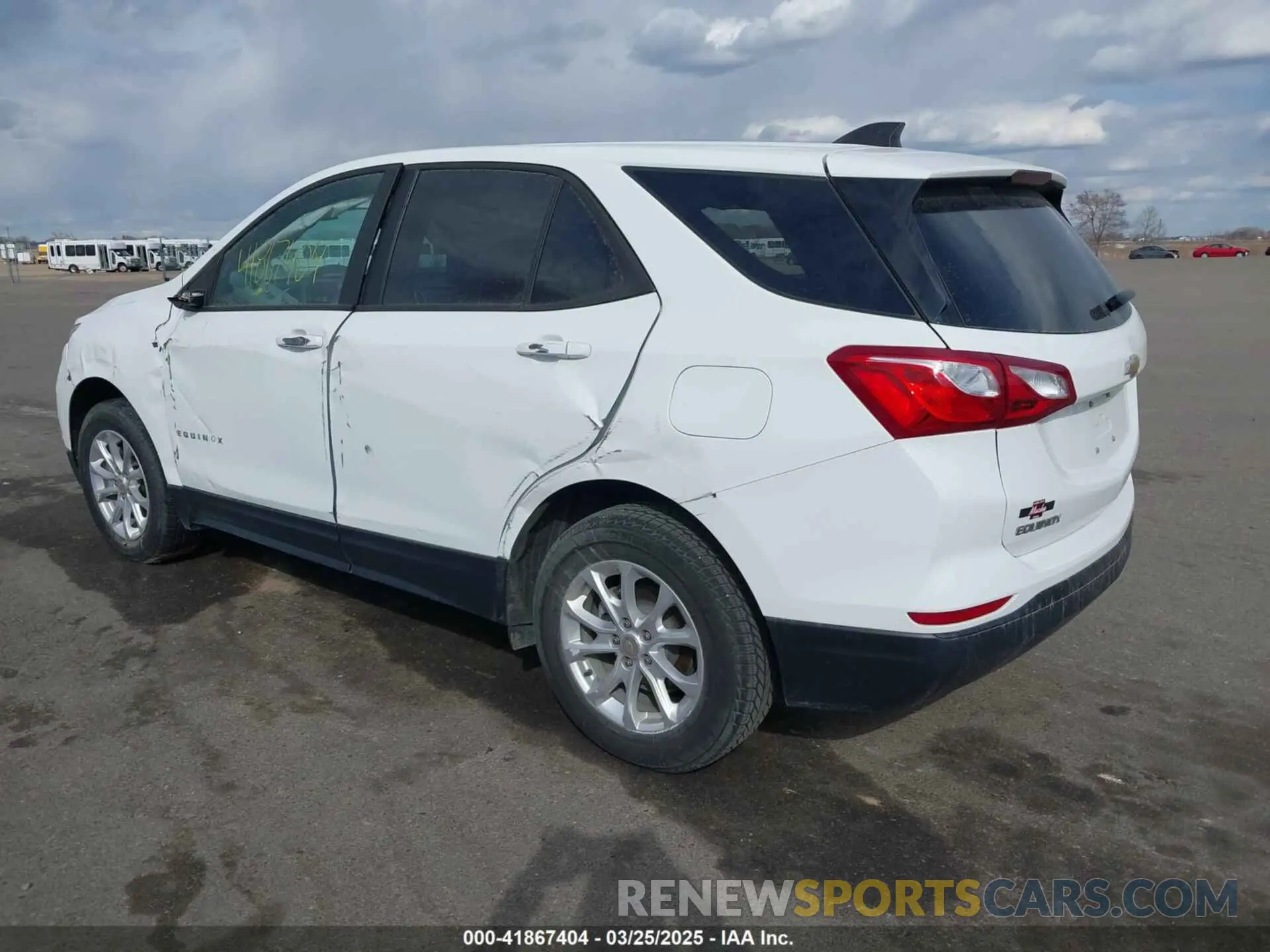 3 fotografías del automóvil dañado 3GNAXSEV7LS566533 CHEVROLET EQUINOX 2020