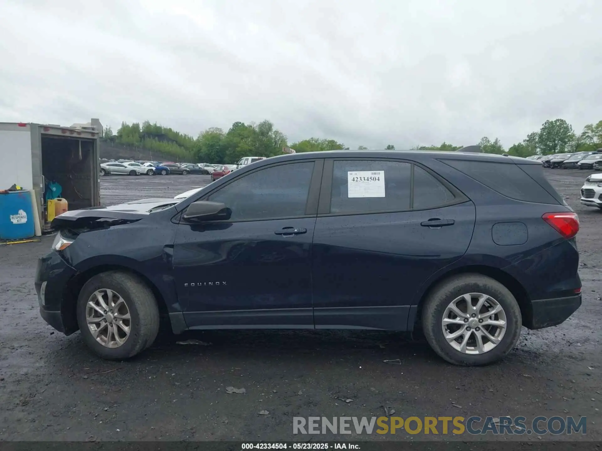14 fotografías del automóvil dañado 3GNAXSEV8LS603458 CHEVROLET EQUINOX 2020