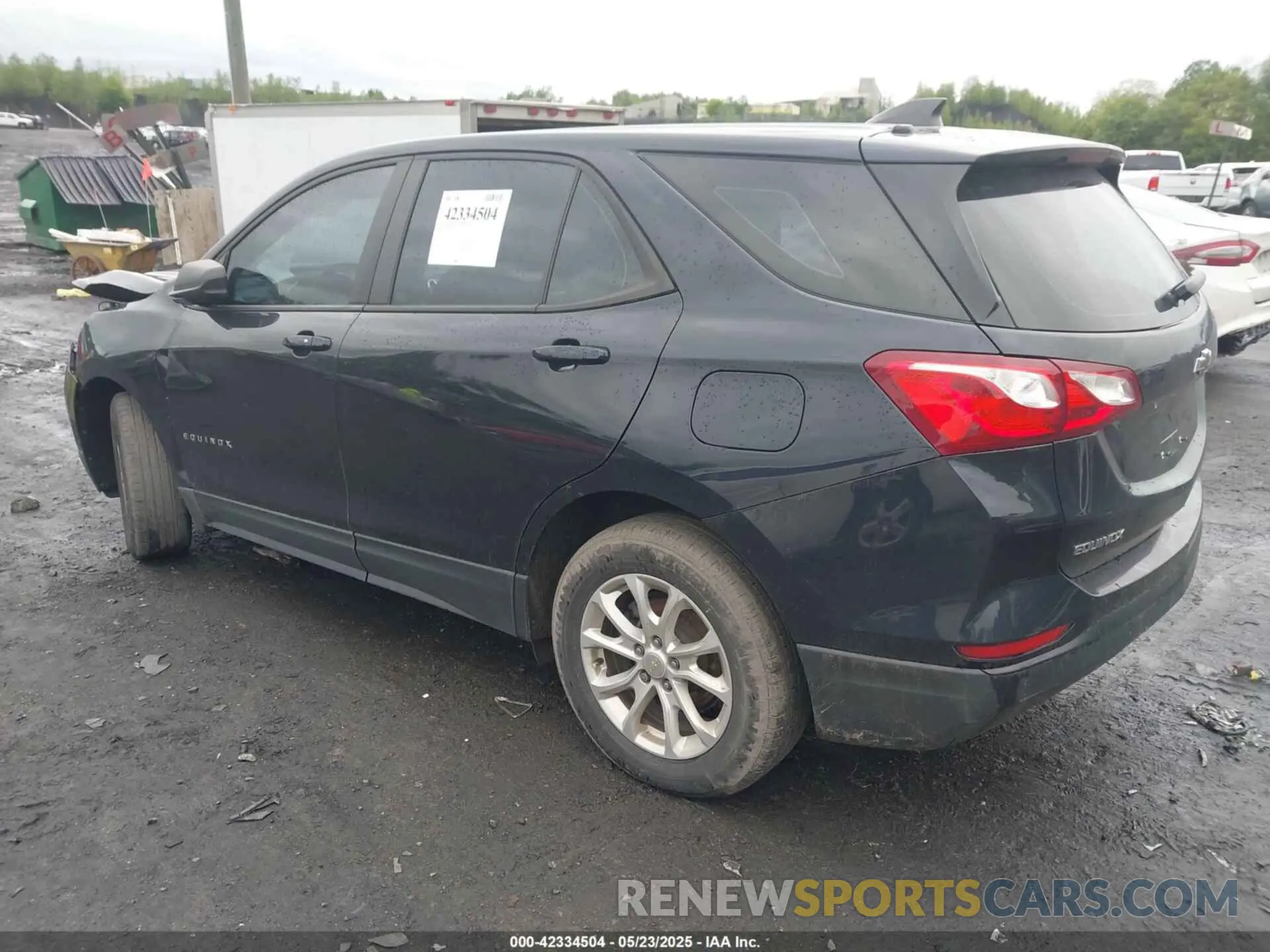 3 fotografías del automóvil dañado 3GNAXSEV8LS603458 CHEVROLET EQUINOX 2020