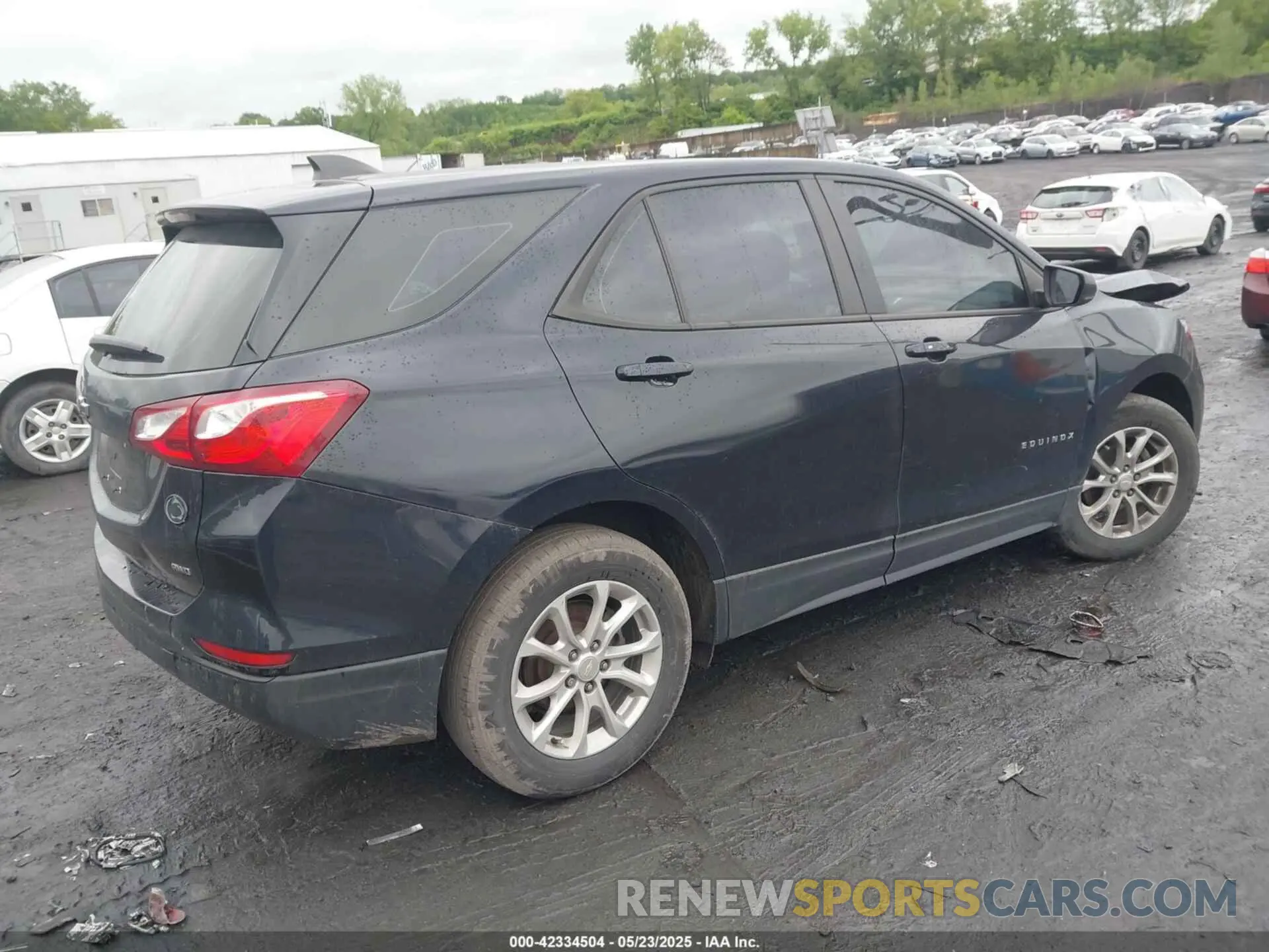4 fotografías del automóvil dañado 3GNAXSEV8LS603458 CHEVROLET EQUINOX 2020