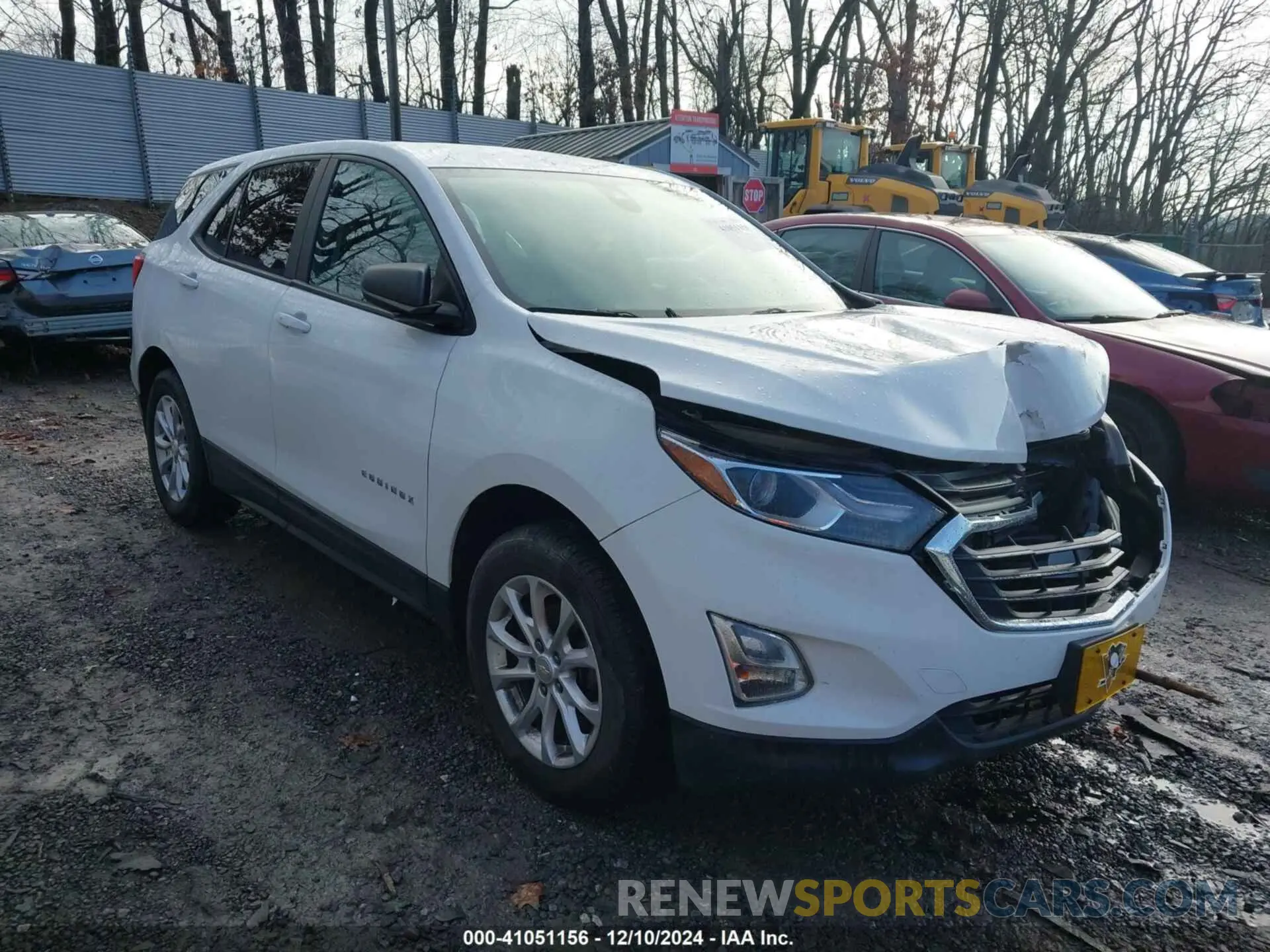 1 fotografías del automóvil dañado 3GNAXSEV9LS559566 CHEVROLET EQUINOX 2020