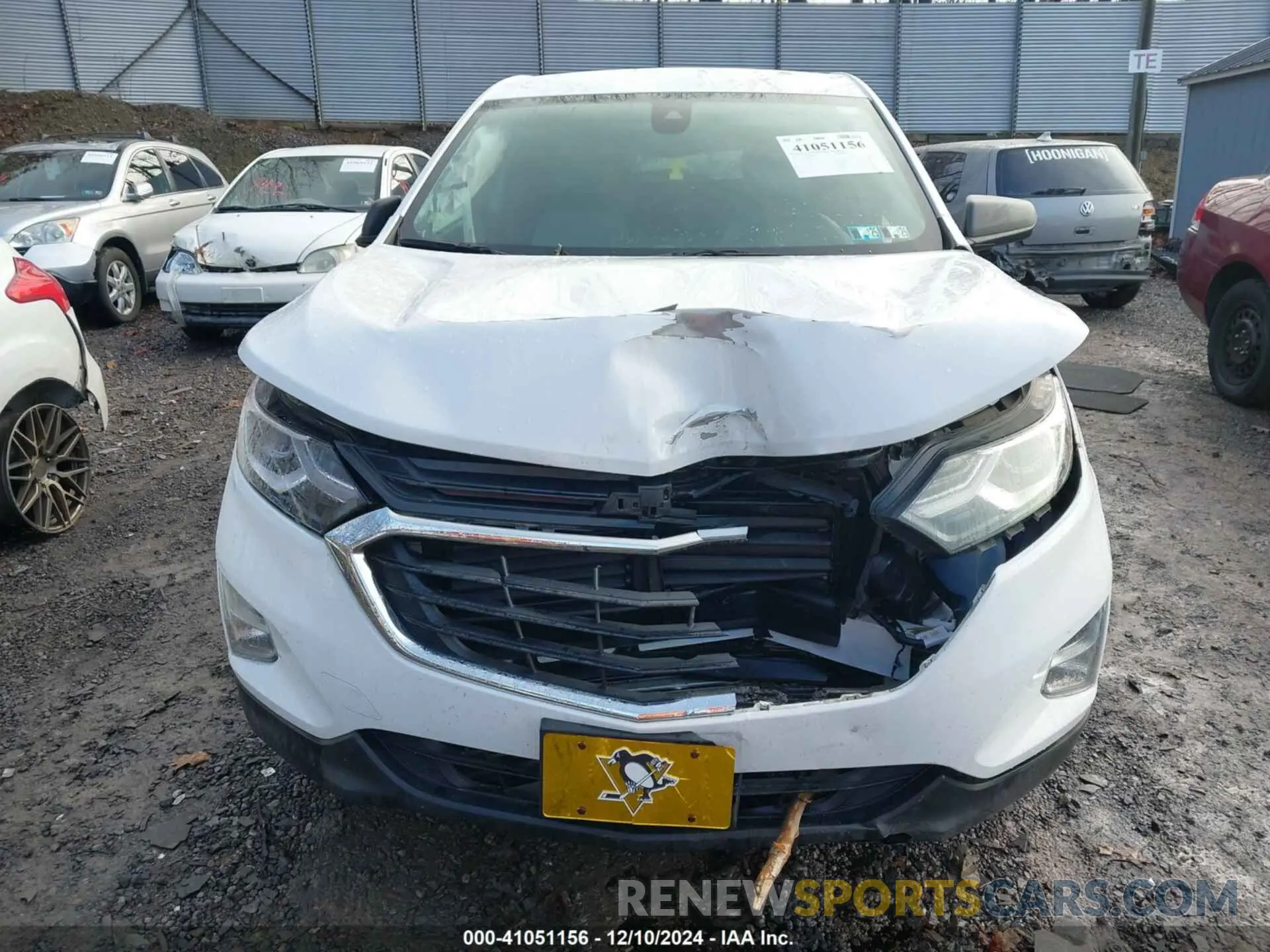13 fotografías del automóvil dañado 3GNAXSEV9LS559566 CHEVROLET EQUINOX 2020