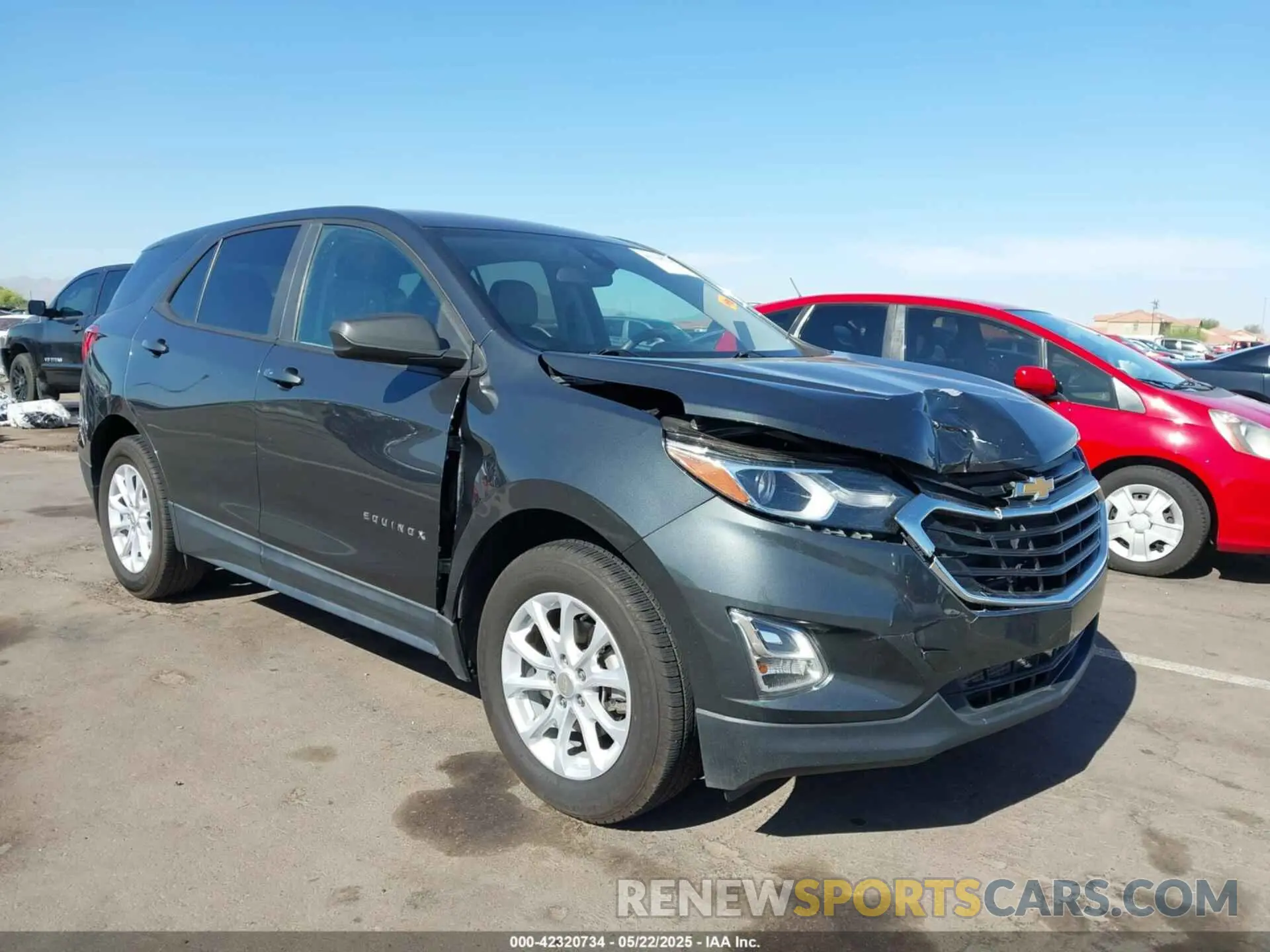 1 fotografías del automóvil dañado 3GNAXSEV9LS563651 CHEVROLET EQUINOX 2020