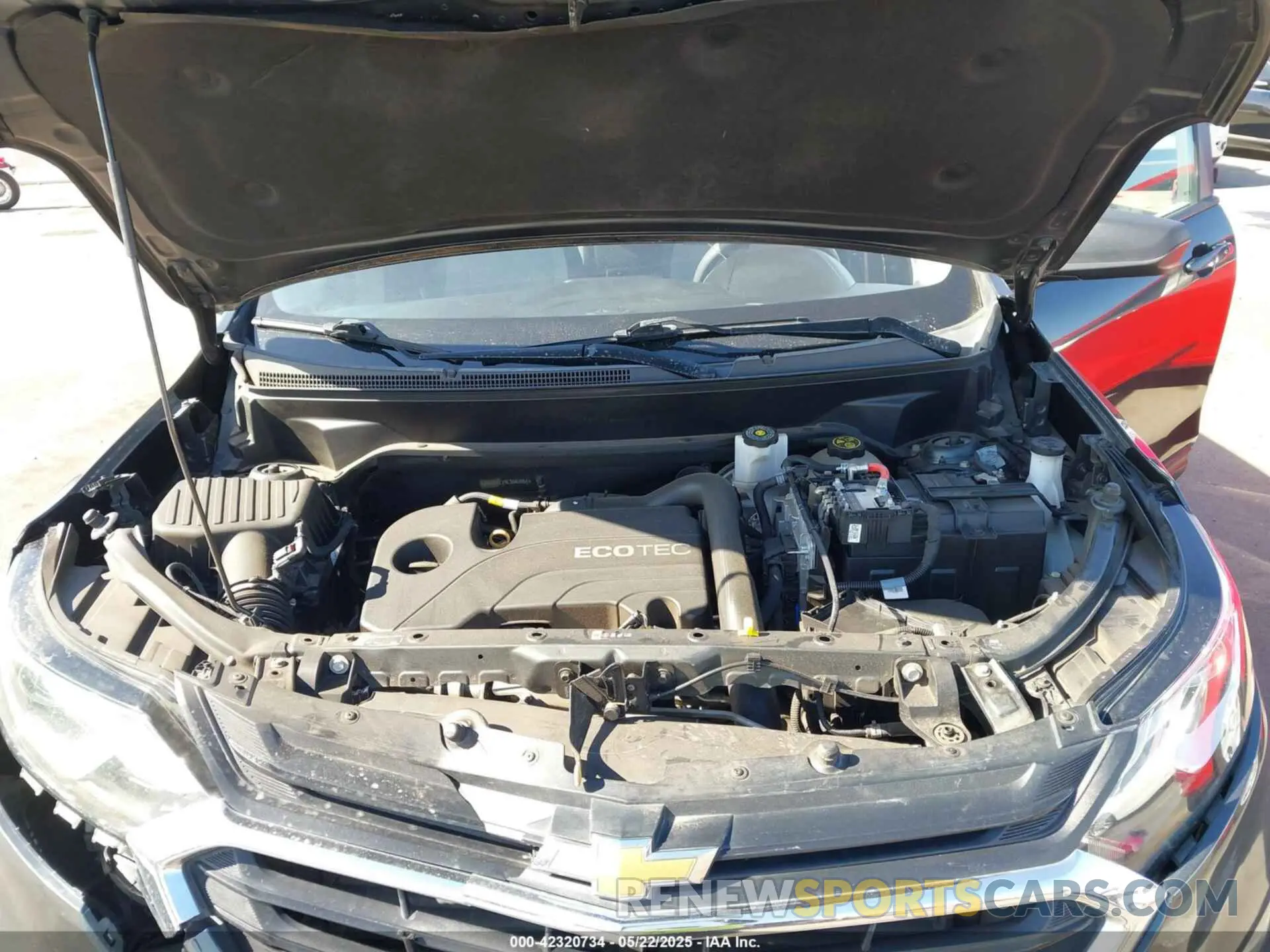 10 fotografías del automóvil dañado 3GNAXSEV9LS563651 CHEVROLET EQUINOX 2020