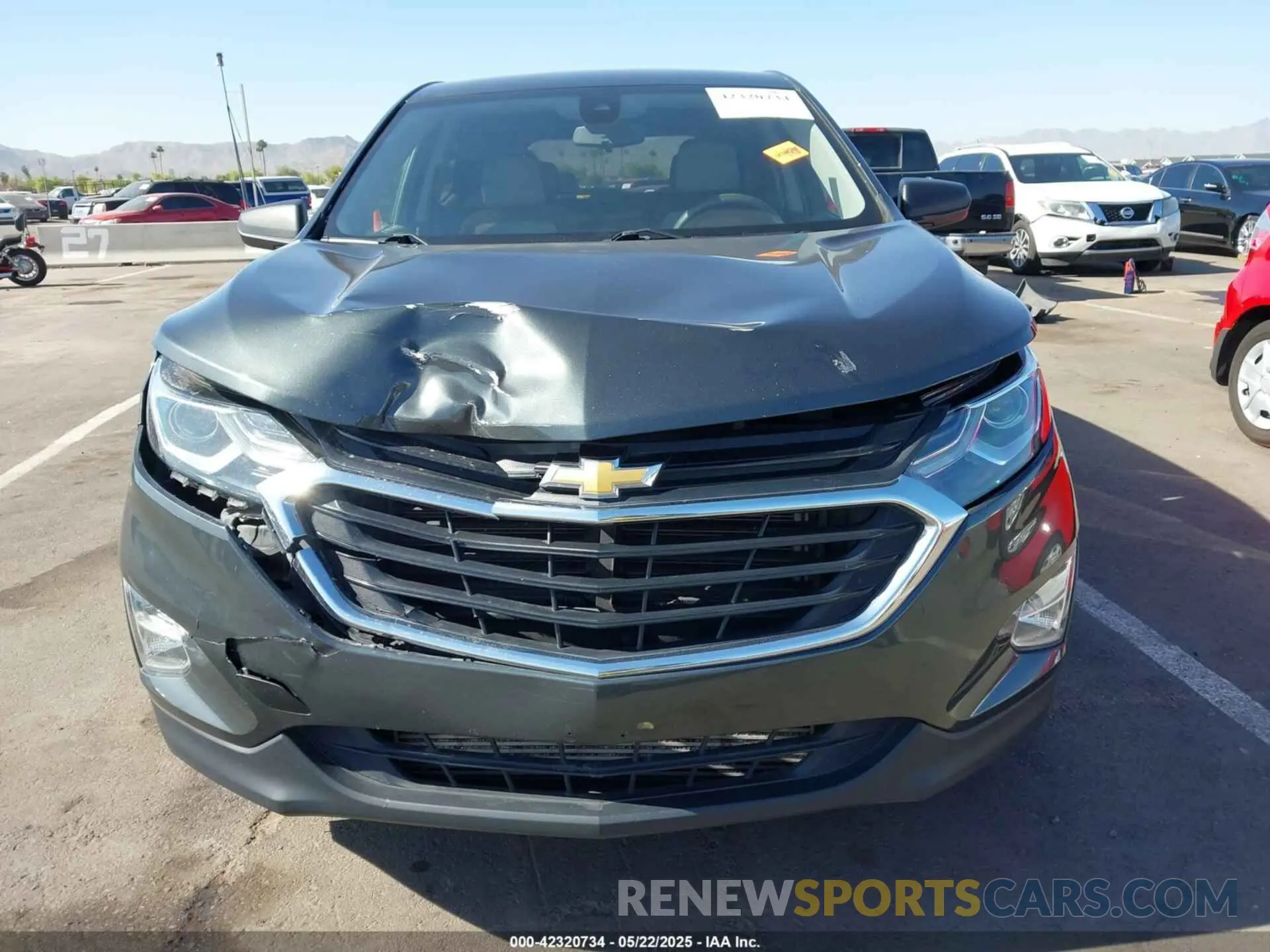12 fotografías del automóvil dañado 3GNAXSEV9LS563651 CHEVROLET EQUINOX 2020