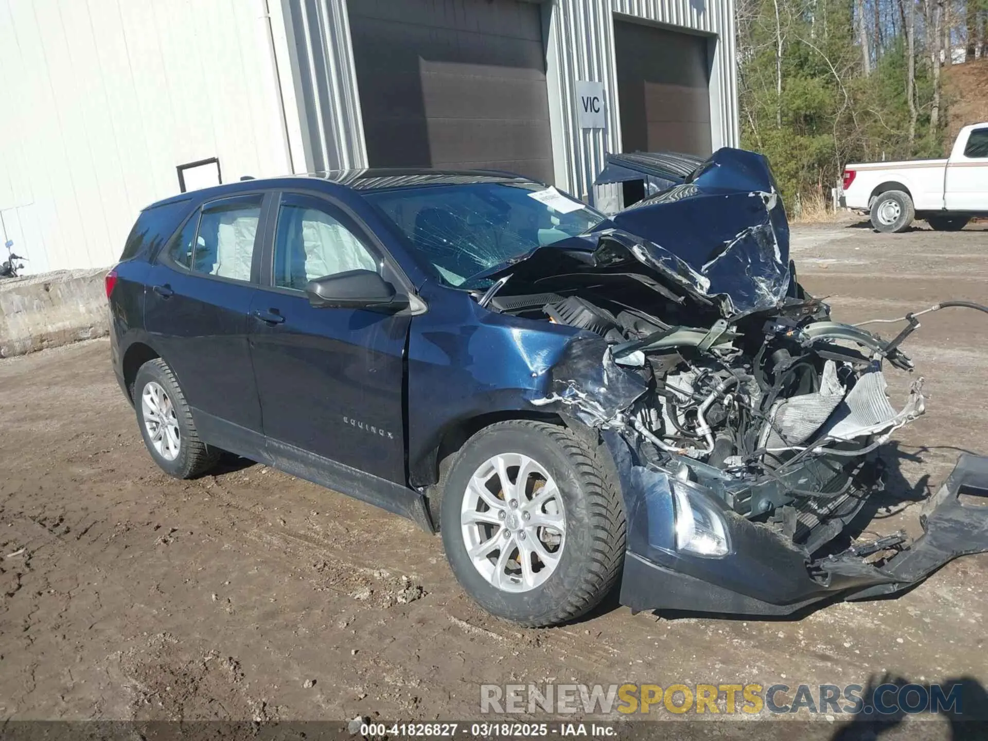 1 fotografías del automóvil dañado 3GNAXSEV9LS659179 CHEVROLET EQUINOX 2020