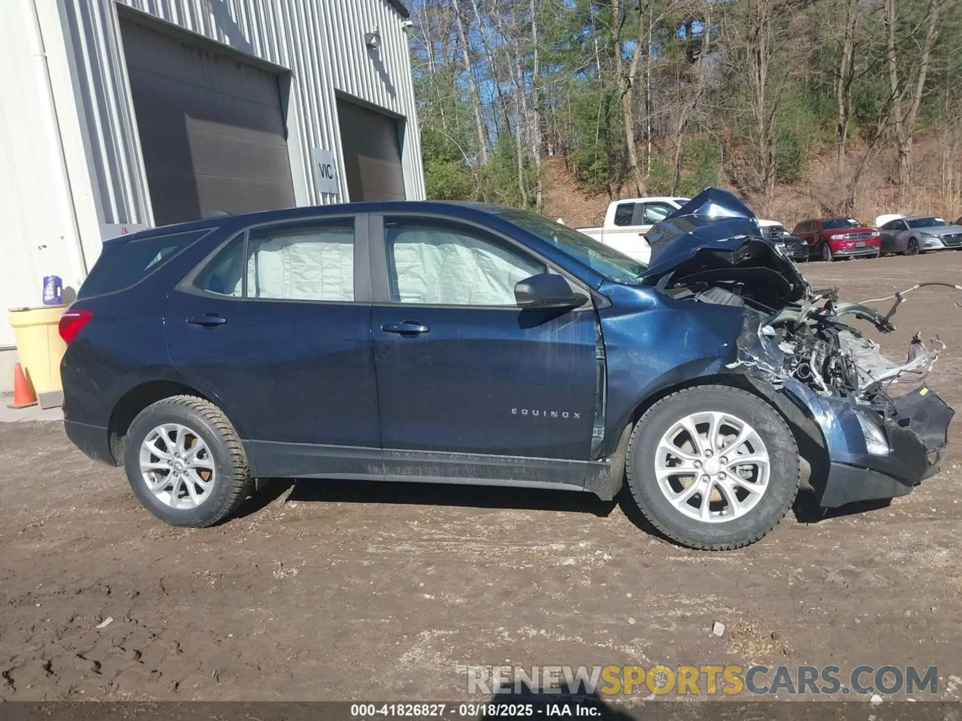 13 fotografías del automóvil dañado 3GNAXSEV9LS659179 CHEVROLET EQUINOX 2020
