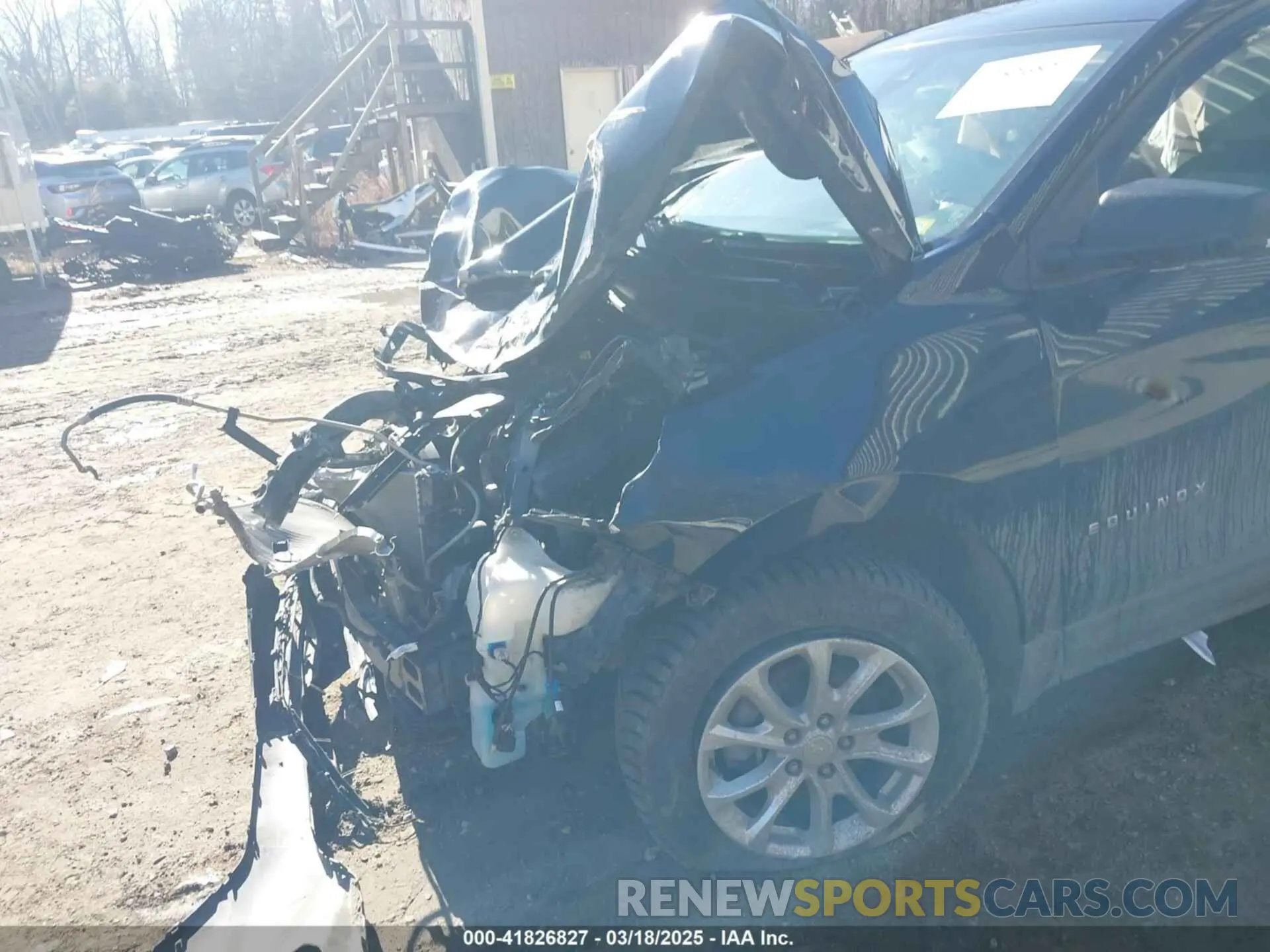 6 fotografías del automóvil dañado 3GNAXSEV9LS659179 CHEVROLET EQUINOX 2020