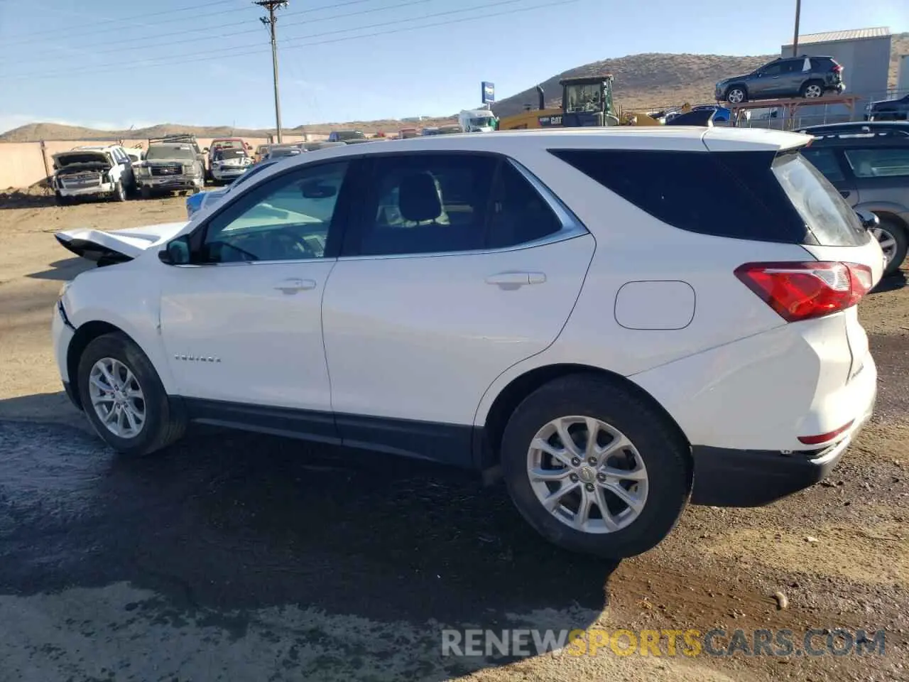 2 fotografías del automóvil dañado 3GNAXTEV1LL316768 CHEVROLET EQUINOX 2020