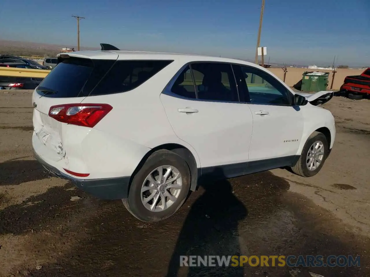 3 fotografías del automóvil dañado 3GNAXTEV1LL316768 CHEVROLET EQUINOX 2020