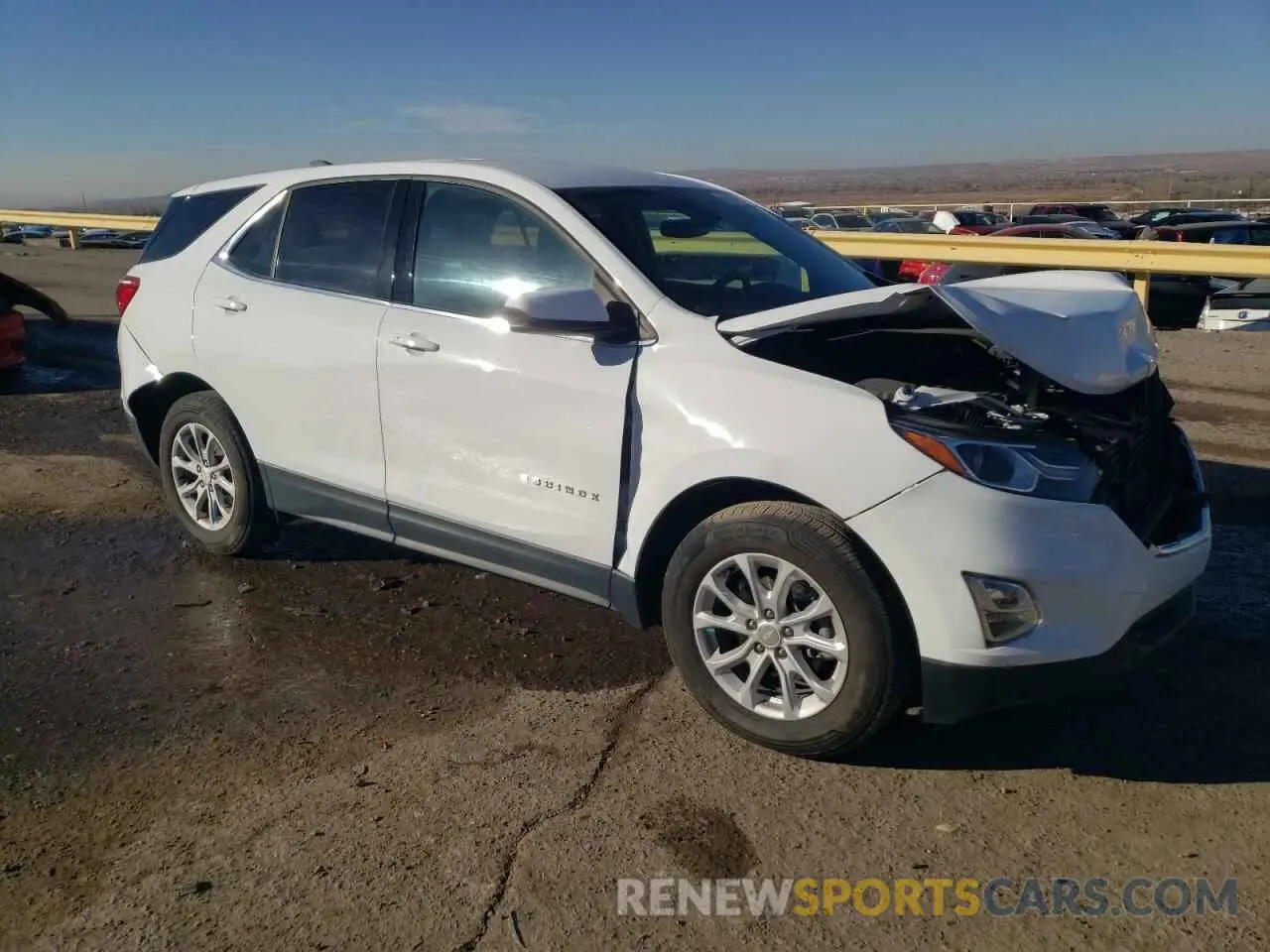 4 fotografías del automóvil dañado 3GNAXTEV1LL316768 CHEVROLET EQUINOX 2020