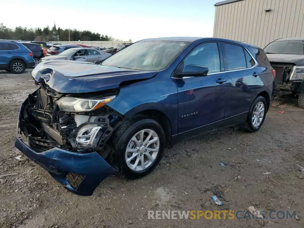 1 fotografías del automóvil dañado 3GNAXTEV5LL264853 CHEVROLET EQUINOX 2020