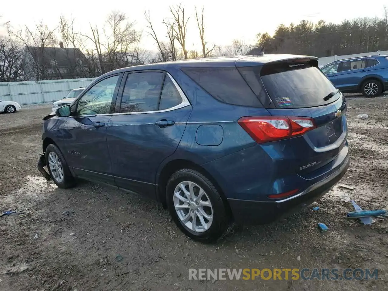 2 fotografías del automóvil dañado 3GNAXTEV5LL264853 CHEVROLET EQUINOX 2020