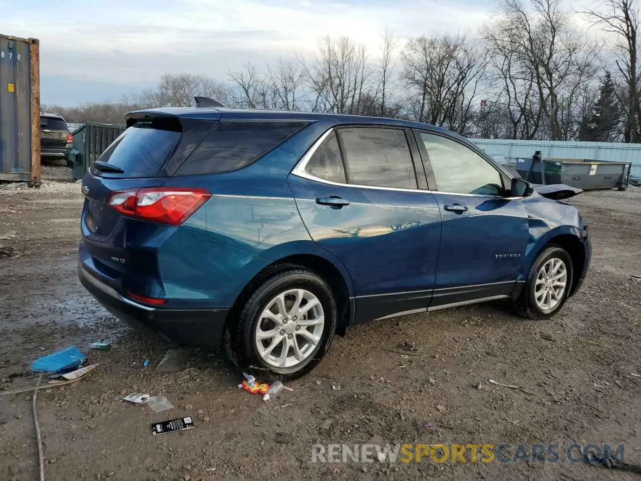 3 fotografías del automóvil dañado 3GNAXTEV5LL264853 CHEVROLET EQUINOX 2020