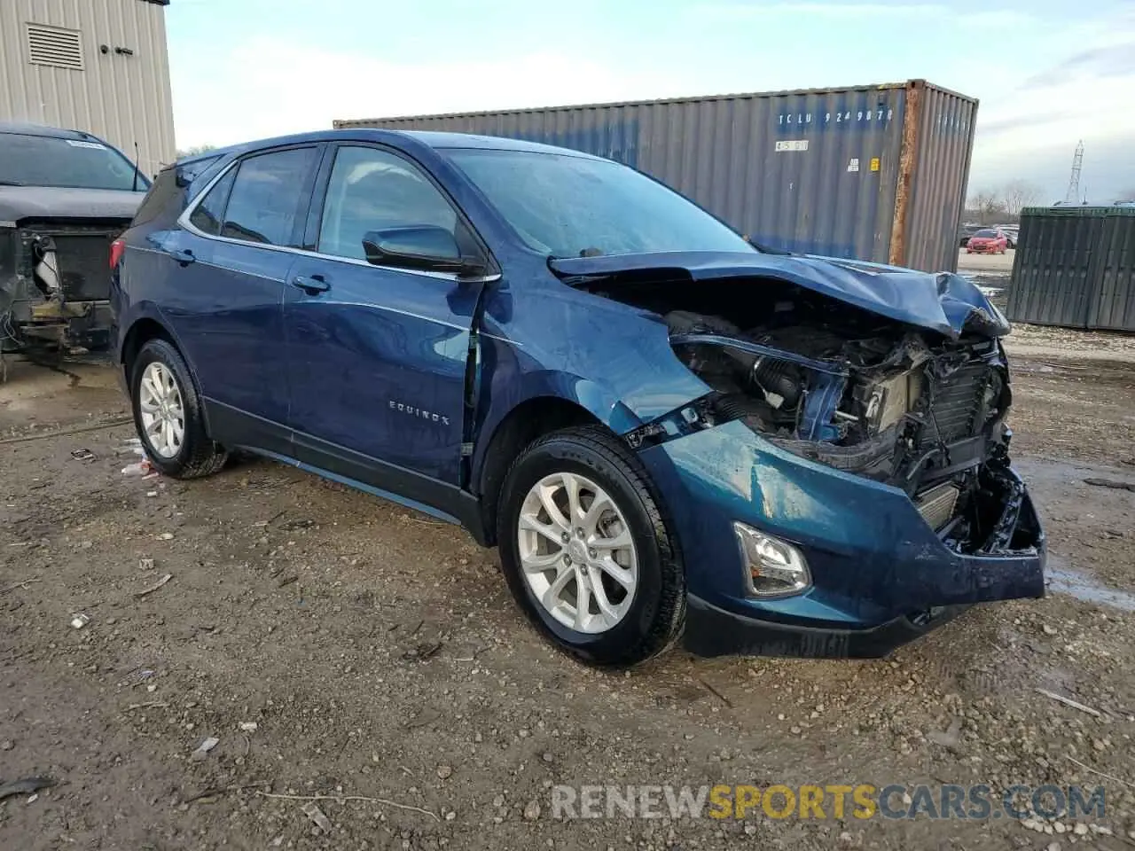 4 fotografías del automóvil dañado 3GNAXTEV5LL264853 CHEVROLET EQUINOX 2020