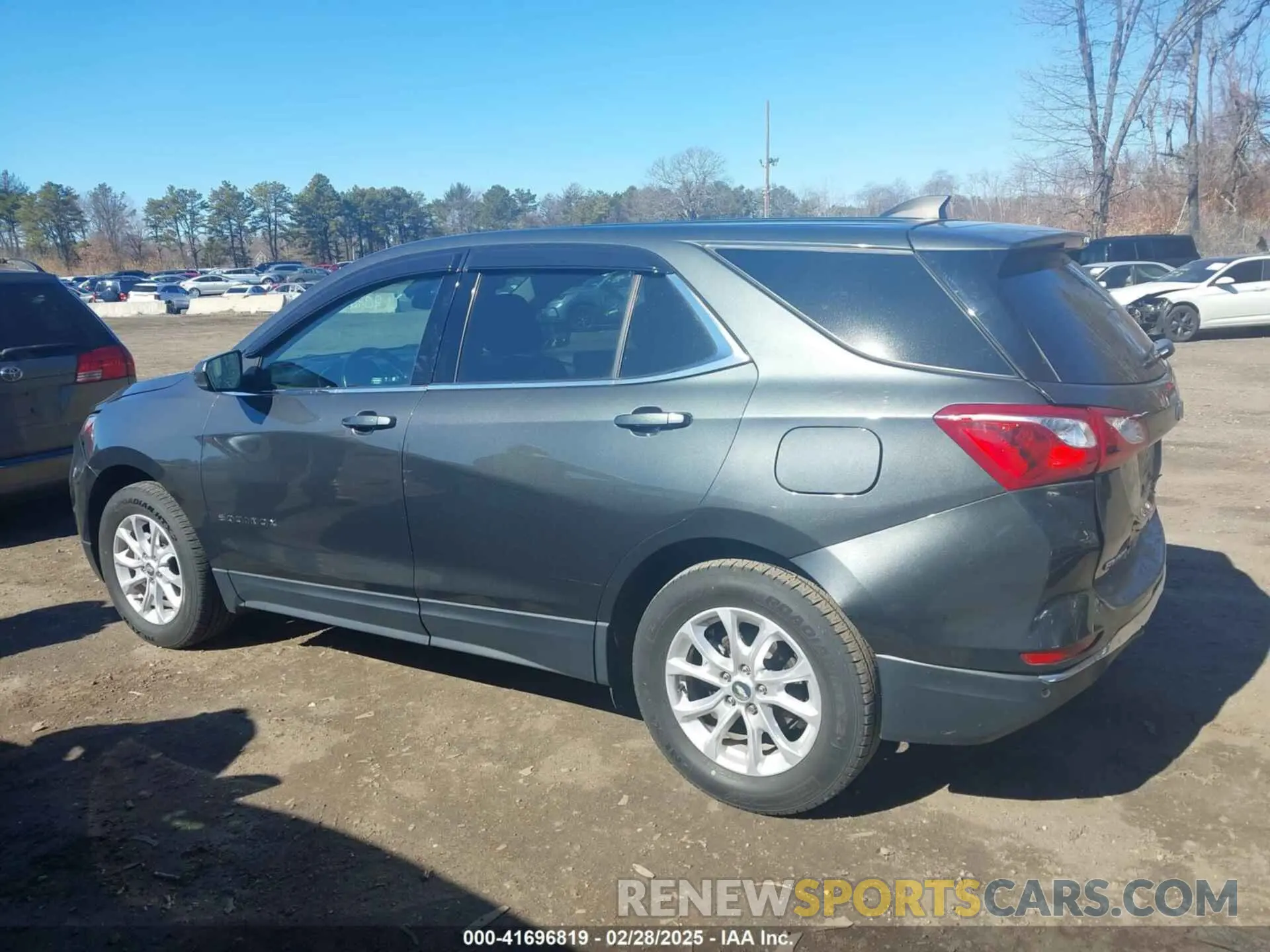 14 fotografías del automóvil dañado 3GNAXTEV5LS519183 CHEVROLET EQUINOX 2020