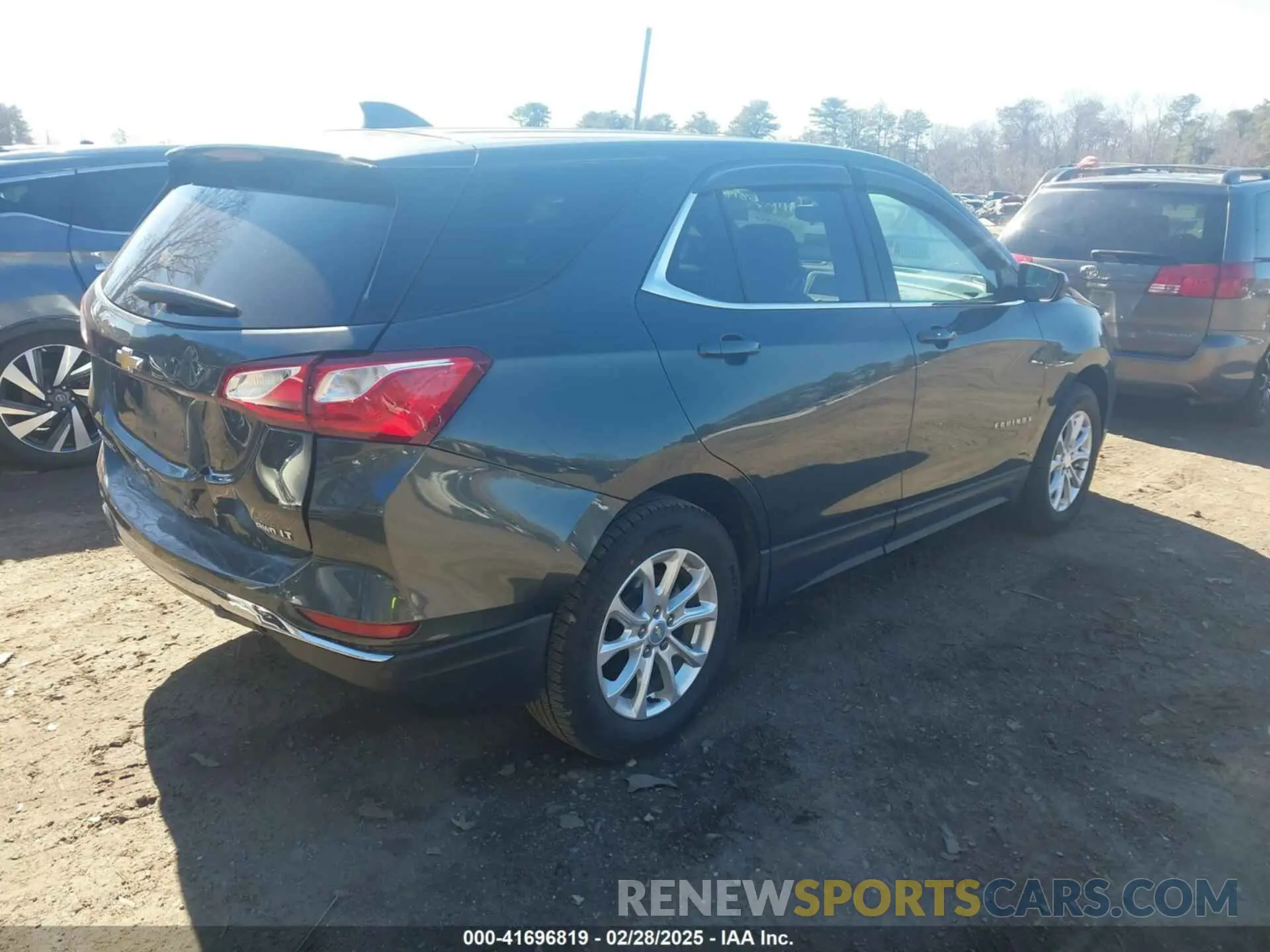 4 fotografías del automóvil dañado 3GNAXTEV5LS519183 CHEVROLET EQUINOX 2020