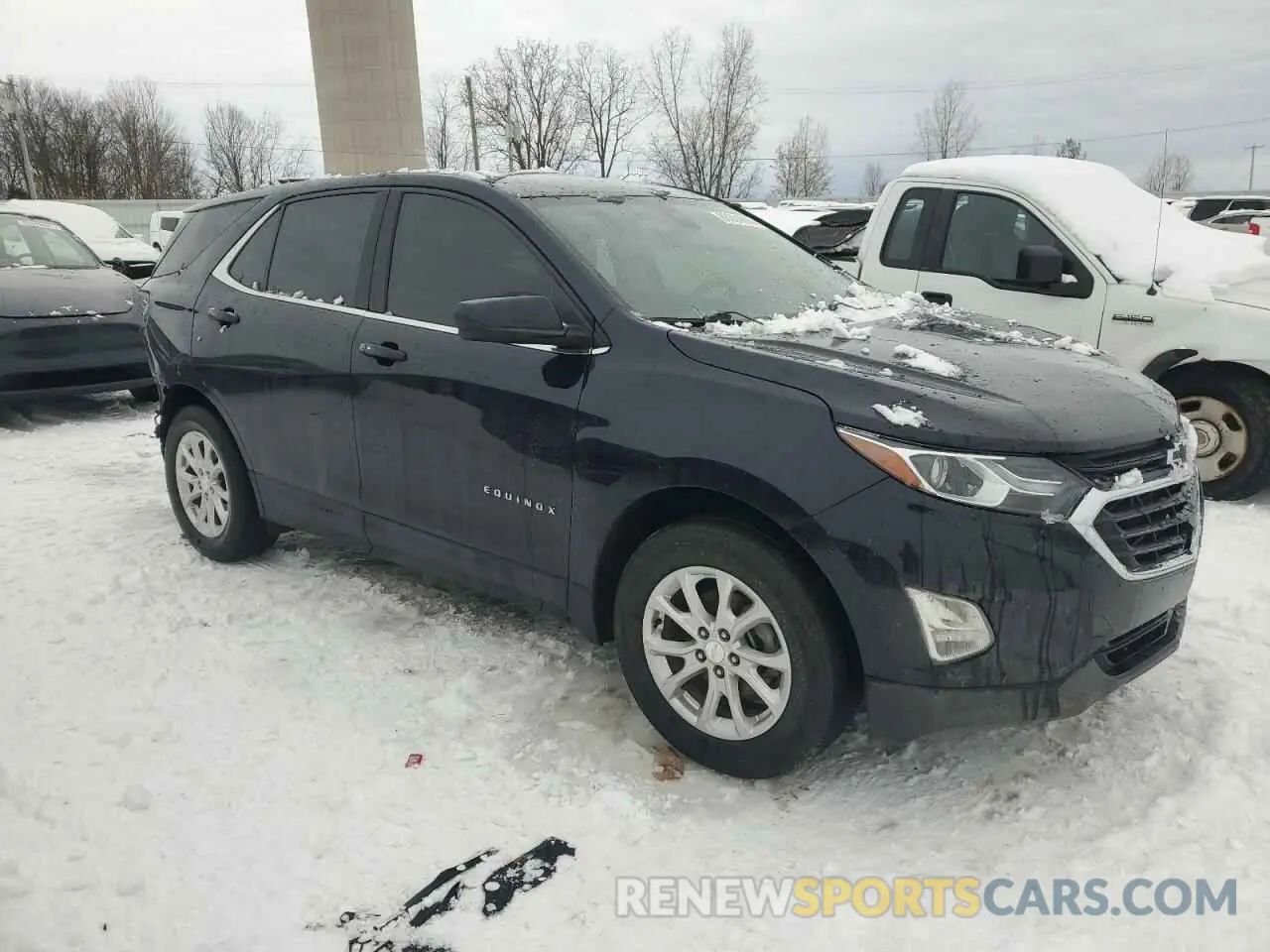 4 fotografías del automóvil dañado 3GNAXTEV7LS689500 CHEVROLET EQUINOX 2020