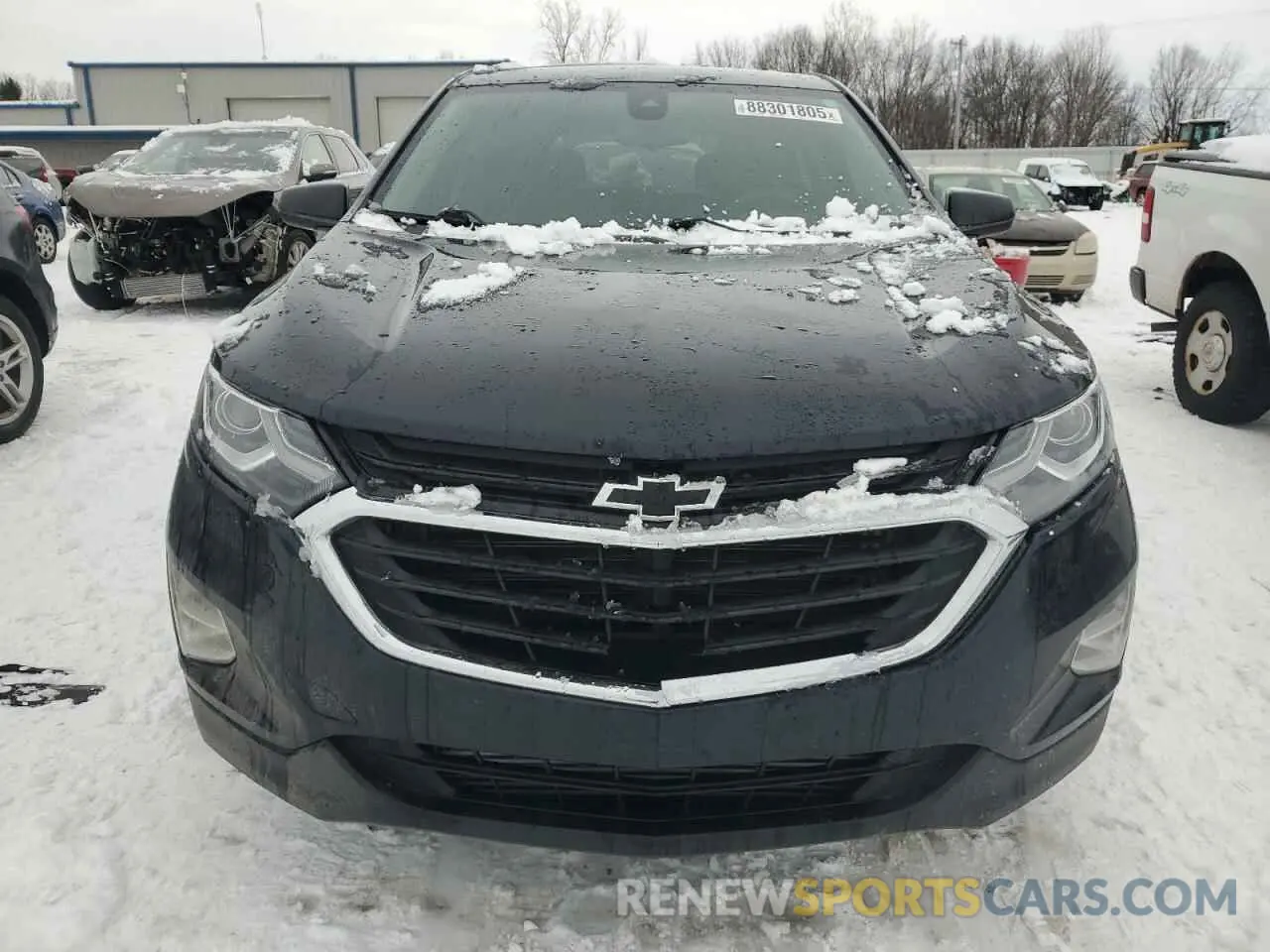 5 fotografías del automóvil dañado 3GNAXTEV7LS689500 CHEVROLET EQUINOX 2020