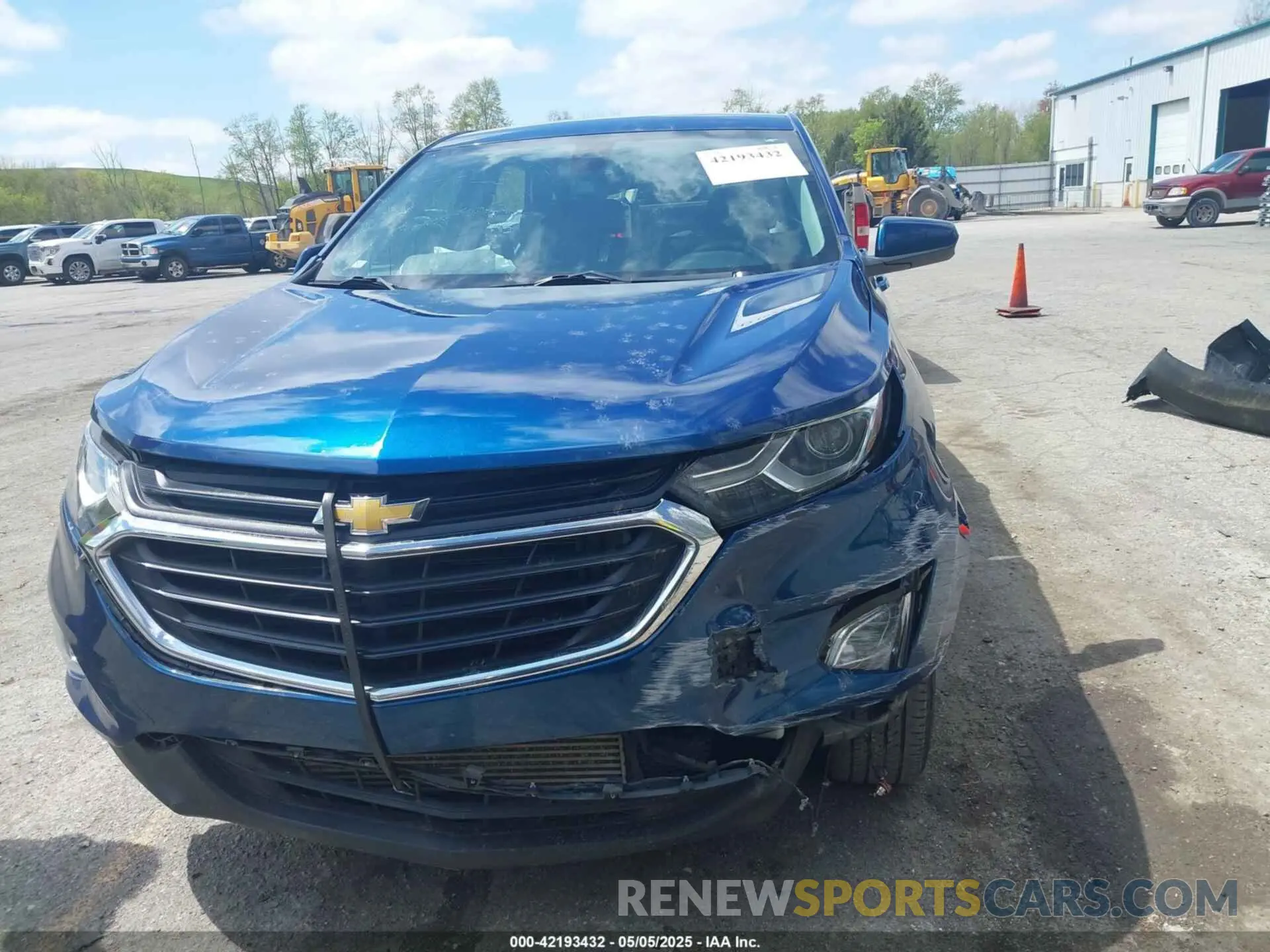 12 fotografías del automóvil dañado 3GNAXTEV8LL105289 CHEVROLET EQUINOX 2020