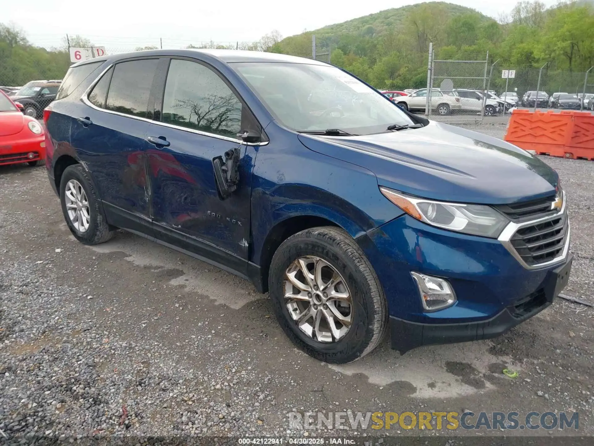 1 fotografías del automóvil dañado 3GNAXUEV0LL264829 CHEVROLET EQUINOX 2020