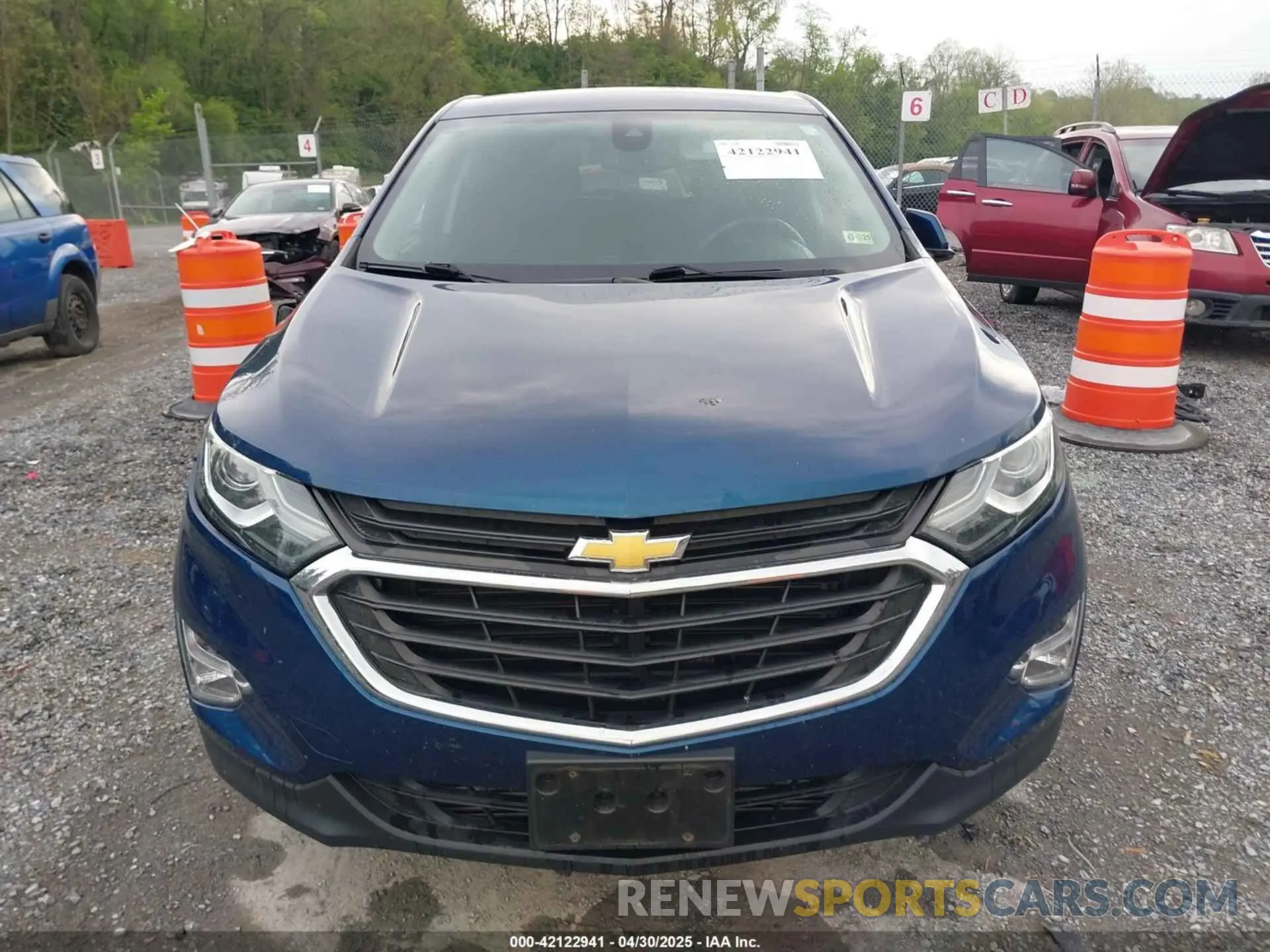 12 fotografías del automóvil dañado 3GNAXUEV0LL264829 CHEVROLET EQUINOX 2020