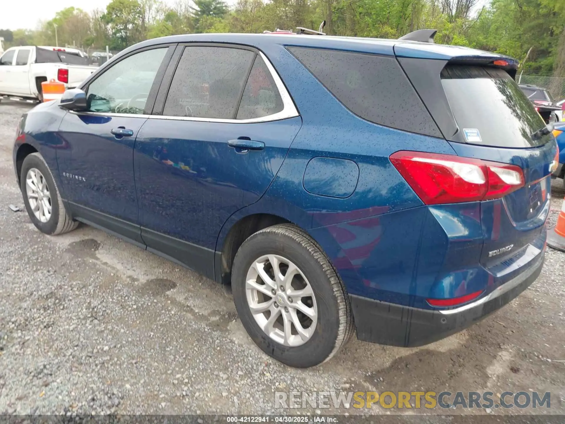 3 fotografías del automóvil dañado 3GNAXUEV0LL264829 CHEVROLET EQUINOX 2020