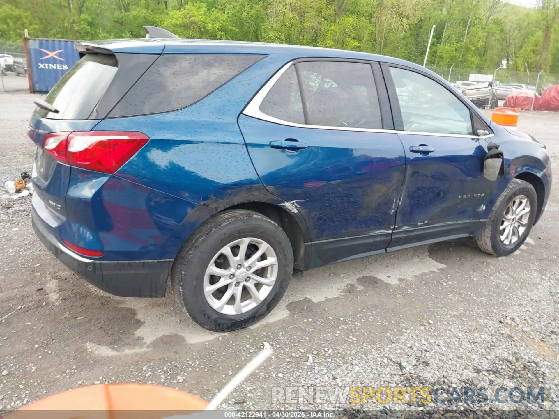 4 fotografías del automóvil dañado 3GNAXUEV0LL264829 CHEVROLET EQUINOX 2020