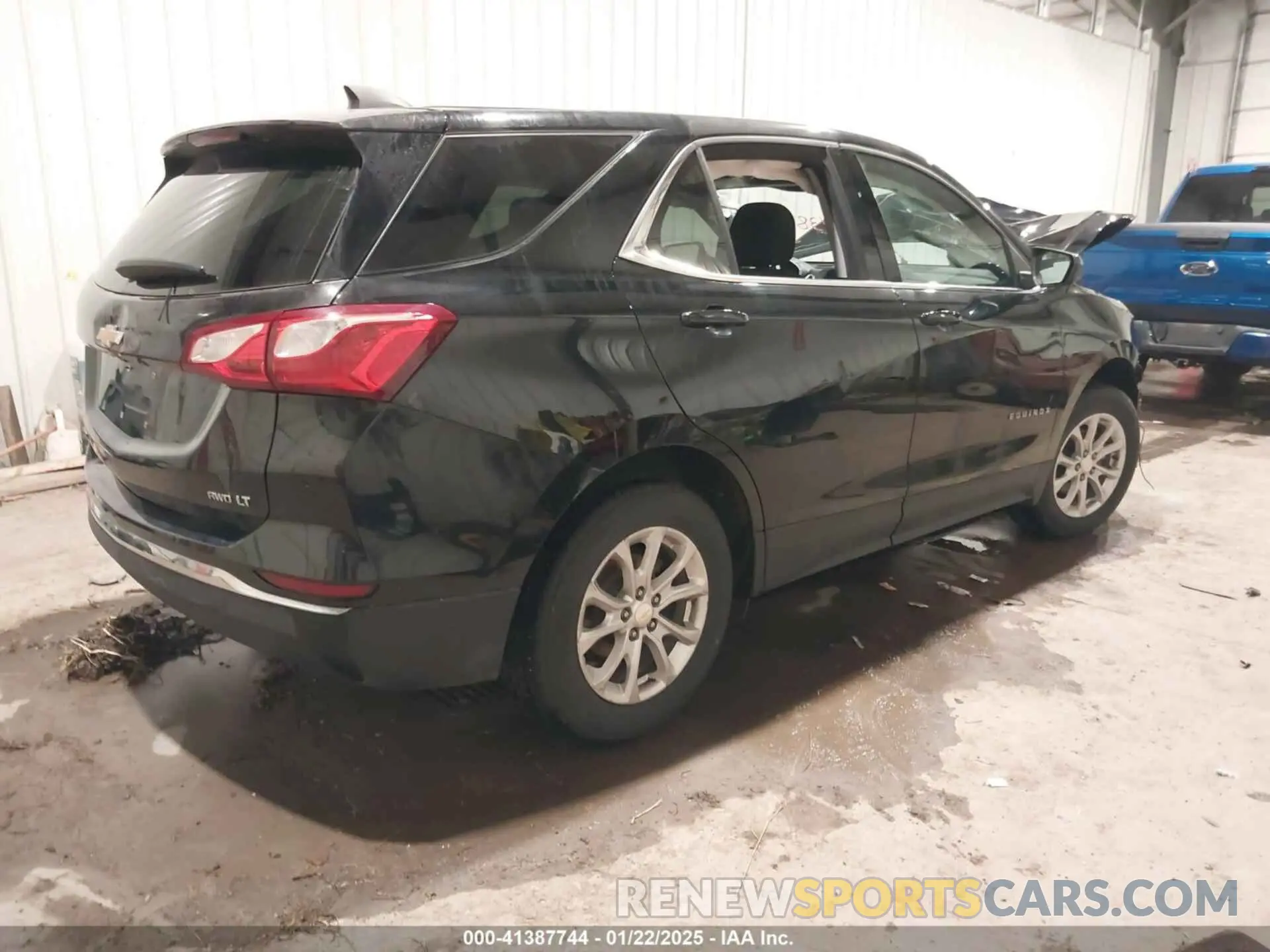 4 fotografías del automóvil dañado 3GNAXUEV0LL293831 CHEVROLET EQUINOX 2020
