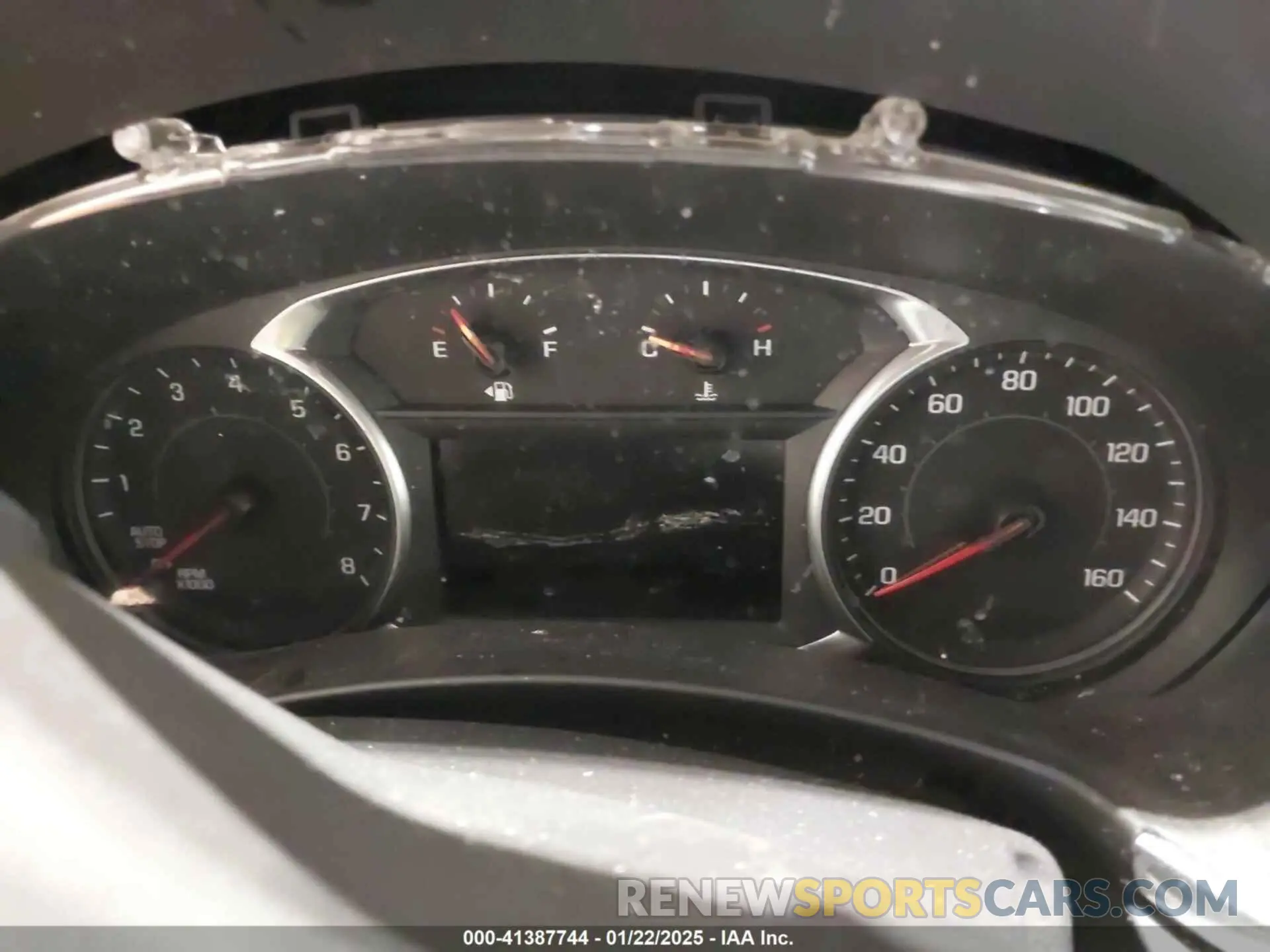 7 fotografías del automóvil dañado 3GNAXUEV0LL293831 CHEVROLET EQUINOX 2020