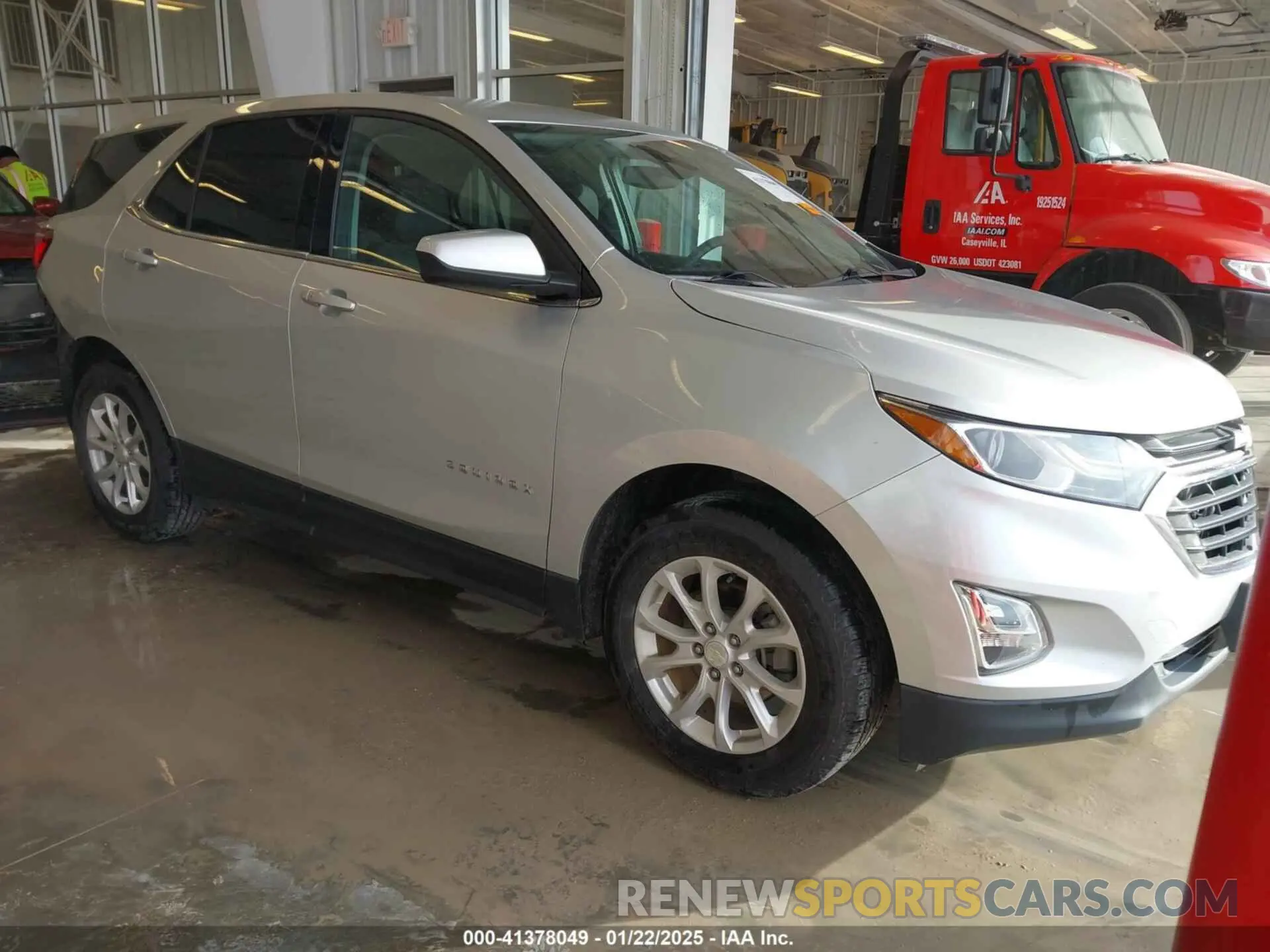 1 fotografías del automóvil dañado 3GNAXUEV0LS515824 CHEVROLET EQUINOX 2020