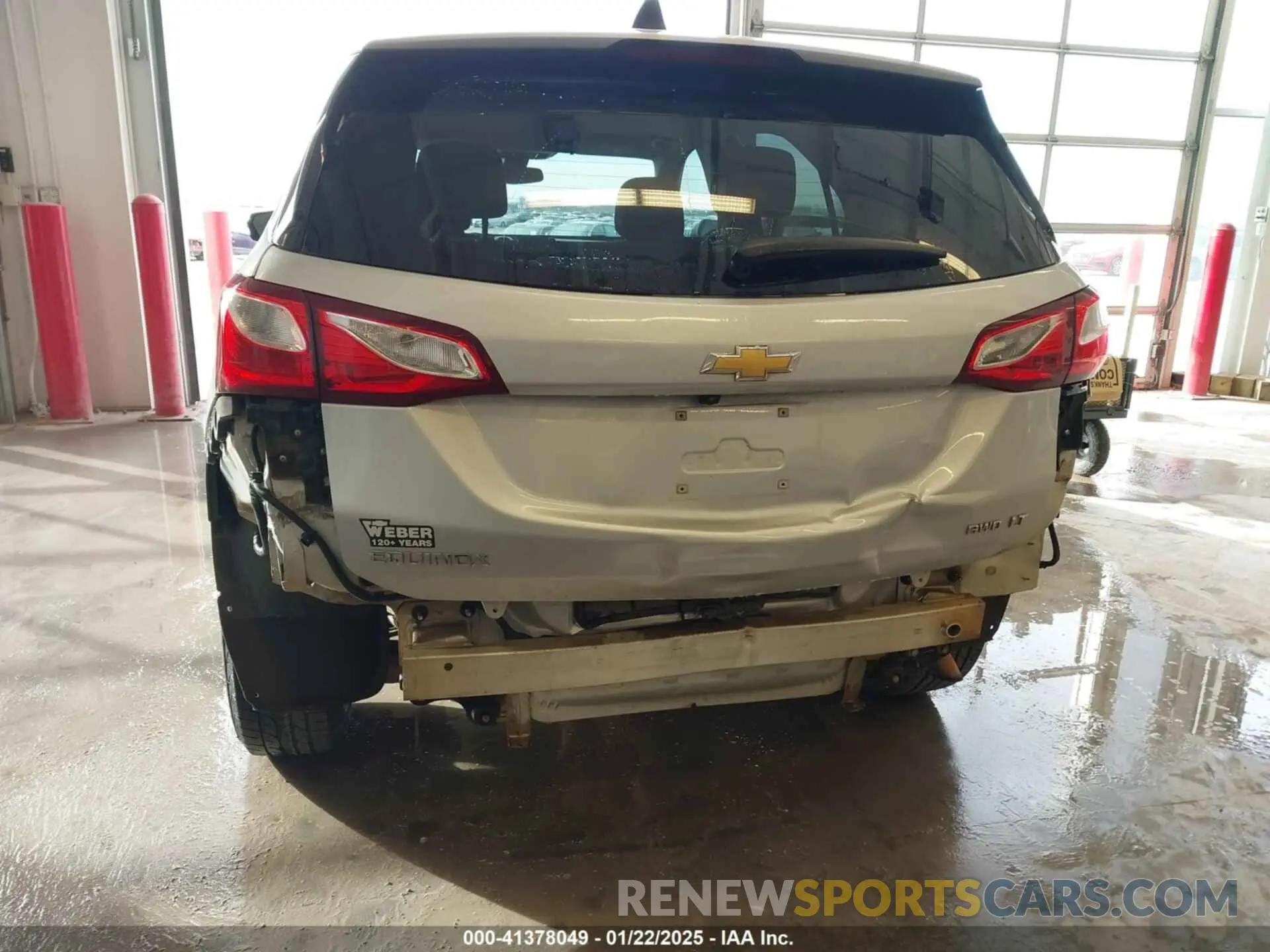 6 fotografías del automóvil dañado 3GNAXUEV0LS515824 CHEVROLET EQUINOX 2020