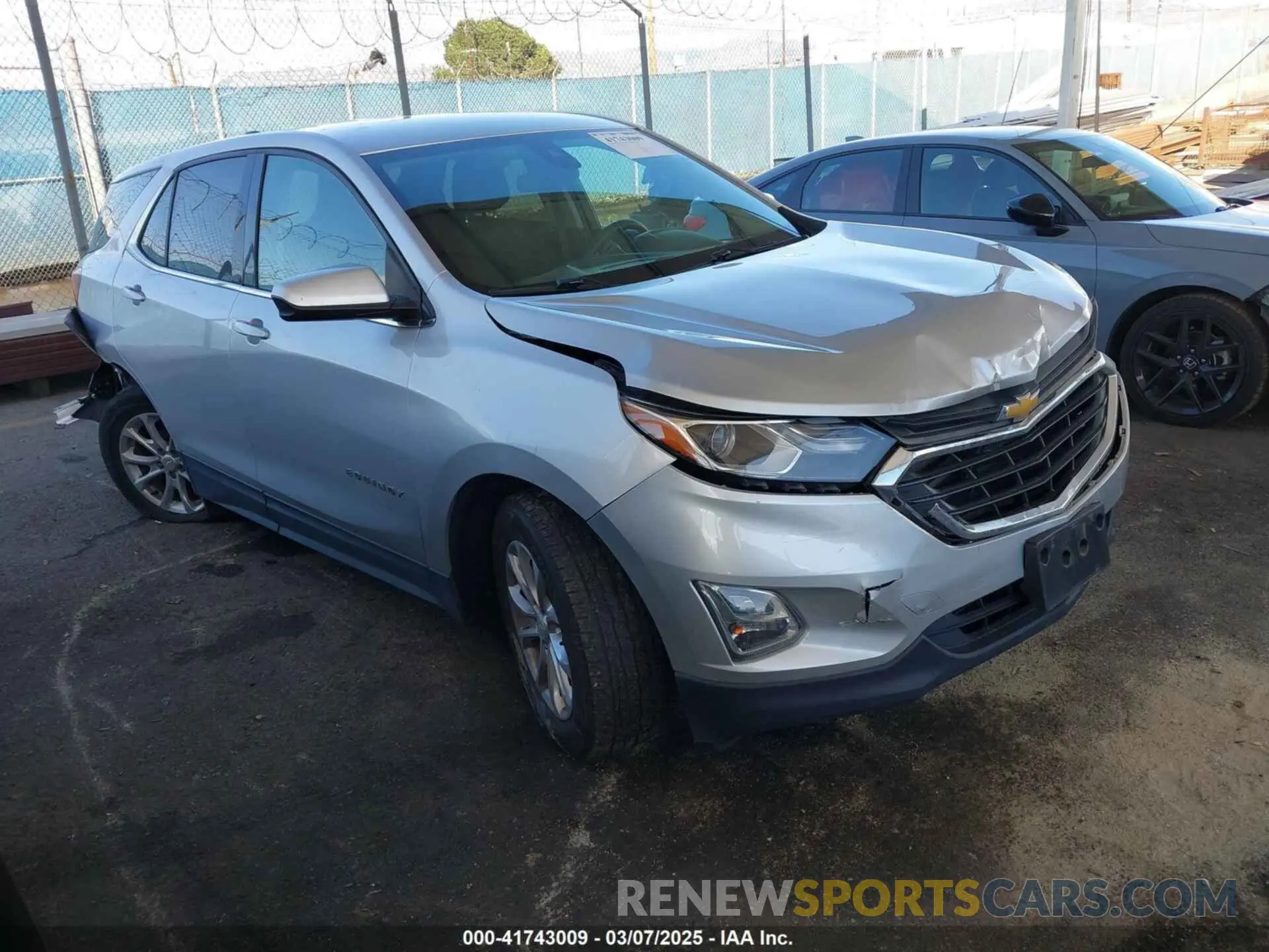 1 fotografías del automóvil dañado 3GNAXUEV0LS524054 CHEVROLET EQUINOX 2020