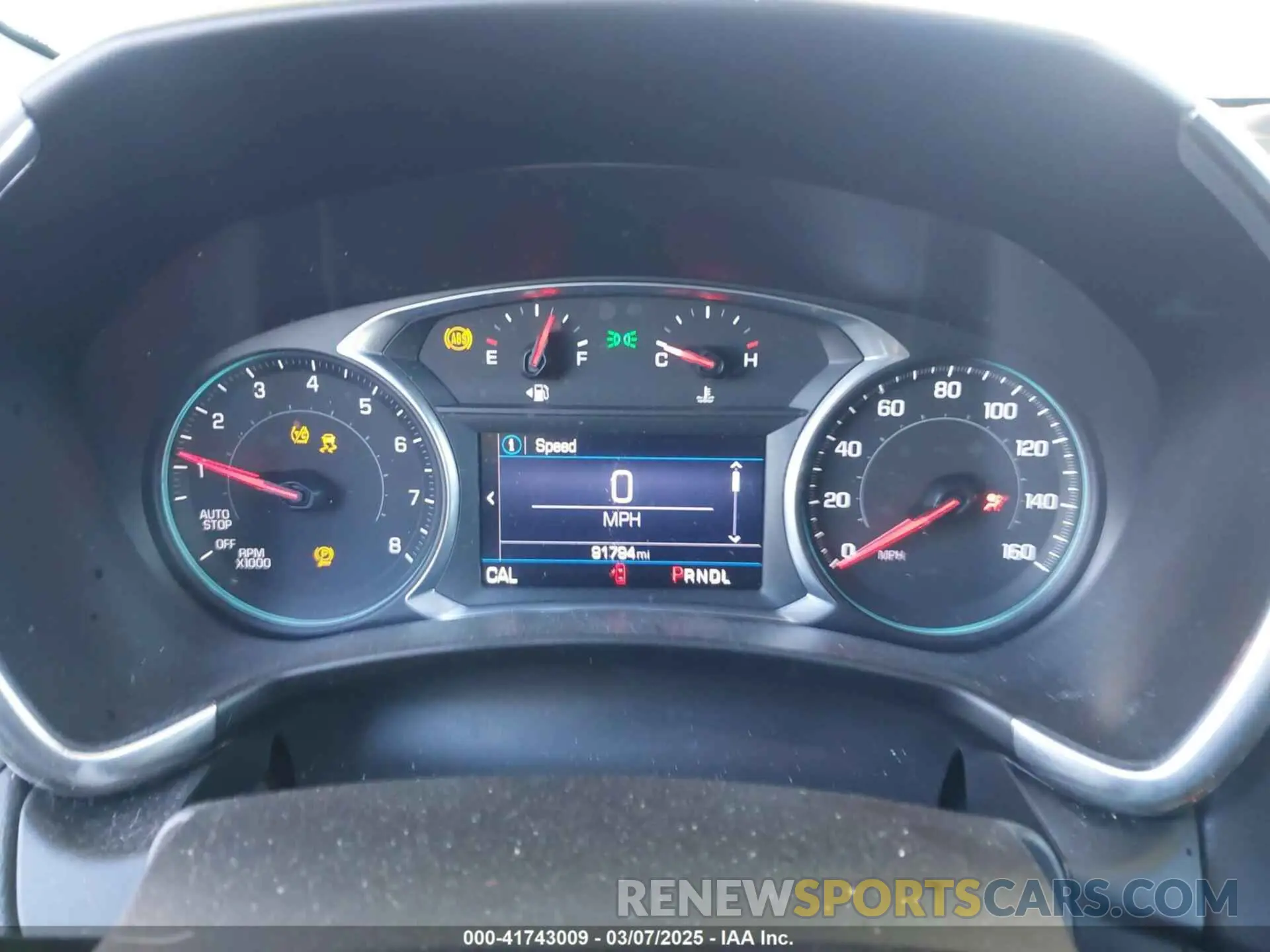 7 fotografías del automóvil dañado 3GNAXUEV0LS524054 CHEVROLET EQUINOX 2020