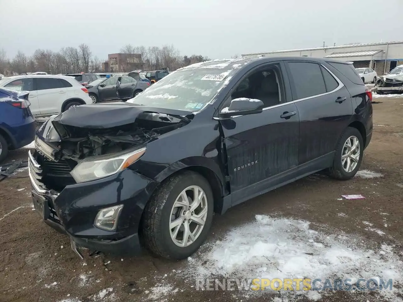 1 fotografías del automóvil dañado 3GNAXUEV0LS531330 CHEVROLET EQUINOX 2020